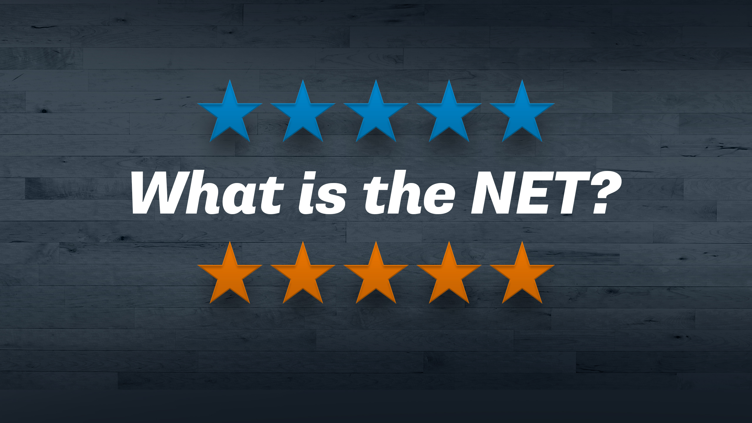 How do NET rankings work in NCAA tournament selection?