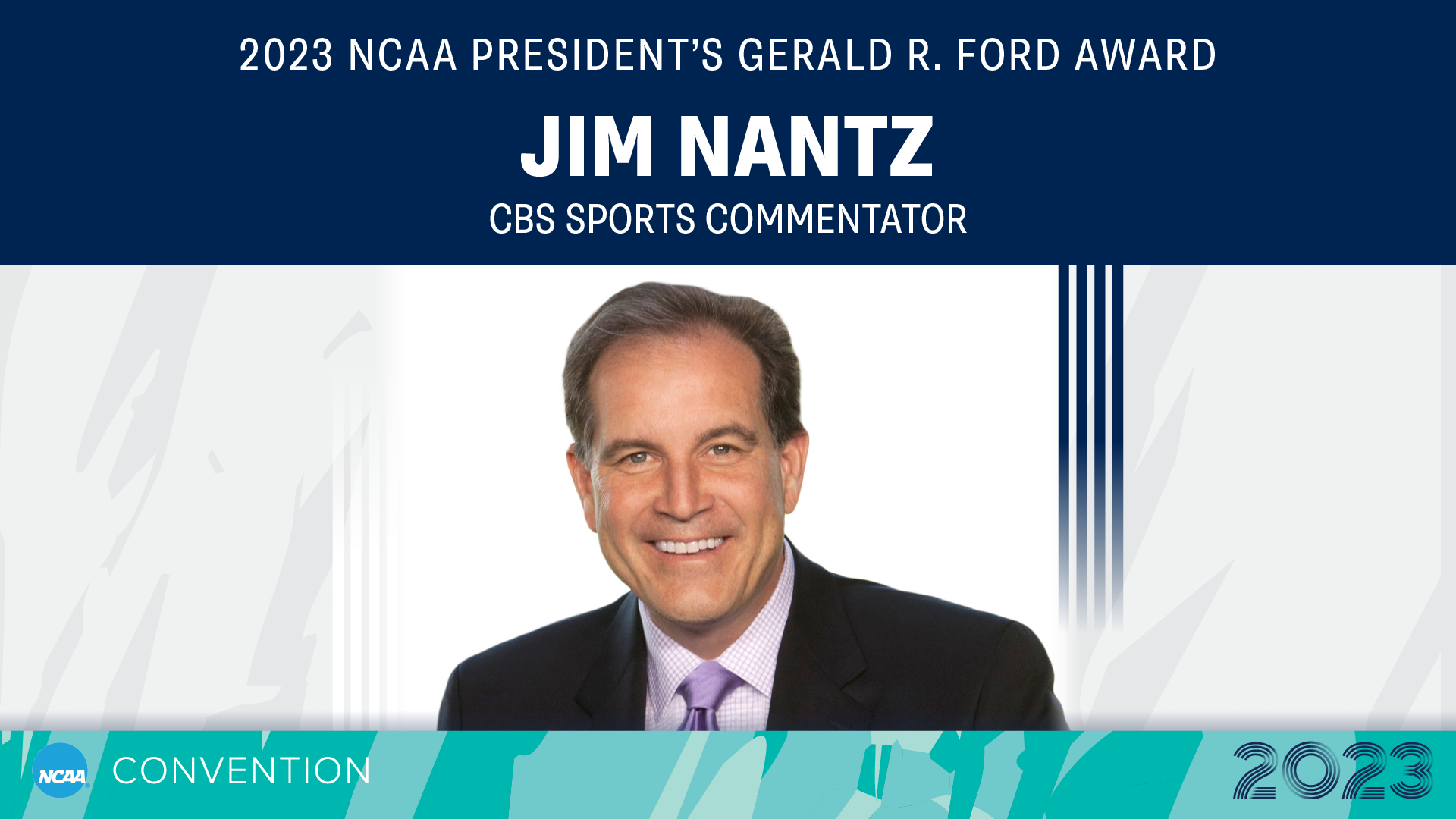 2023 Gerald R. Ford Award winner: Jim Nantz