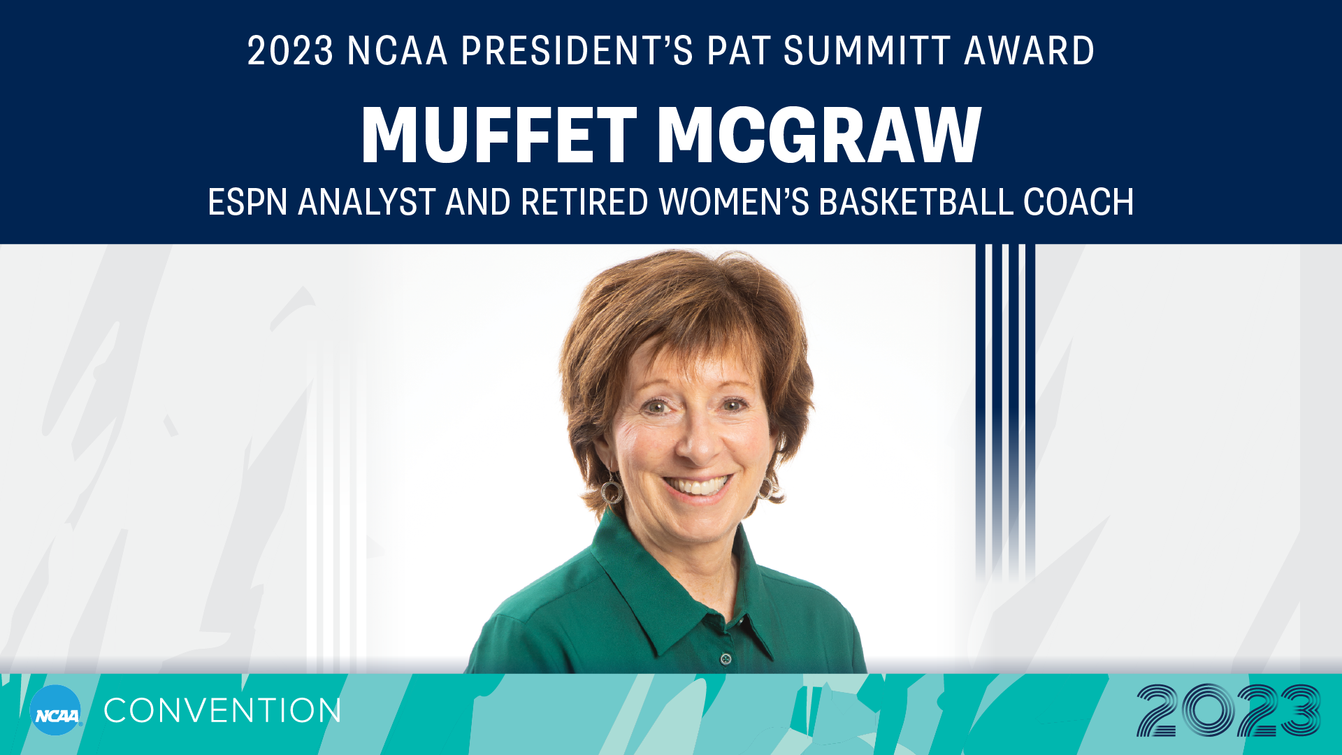 2023 Summitt Award winner: Muffet McGraw