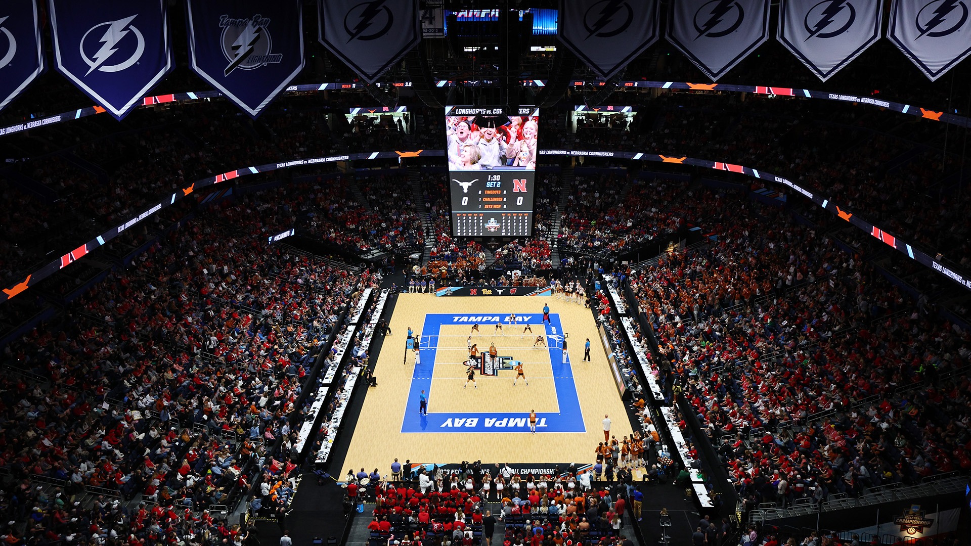 Division I women’s volleyball championship sets attendance, TV ratings records to close out historic season