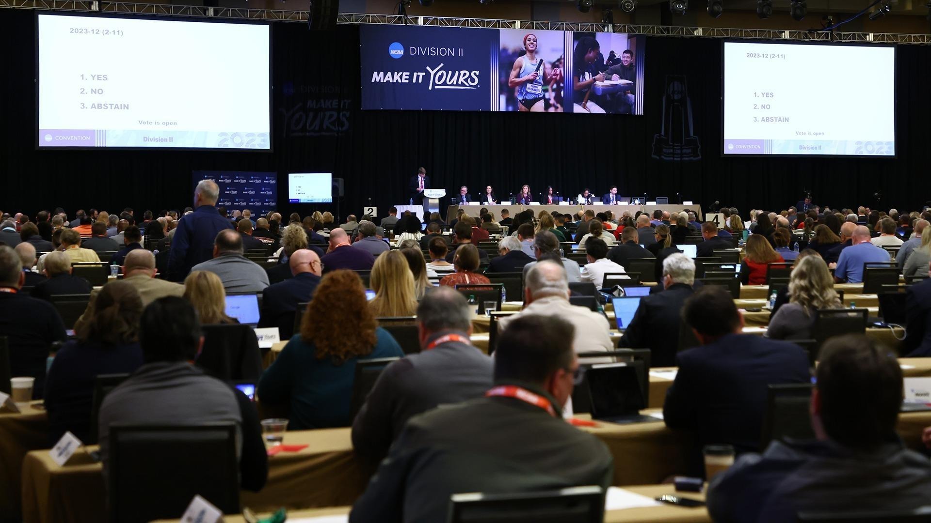 DII adopts football proposals providing more season-of-competition flexibility, spring scrimmage opportunities