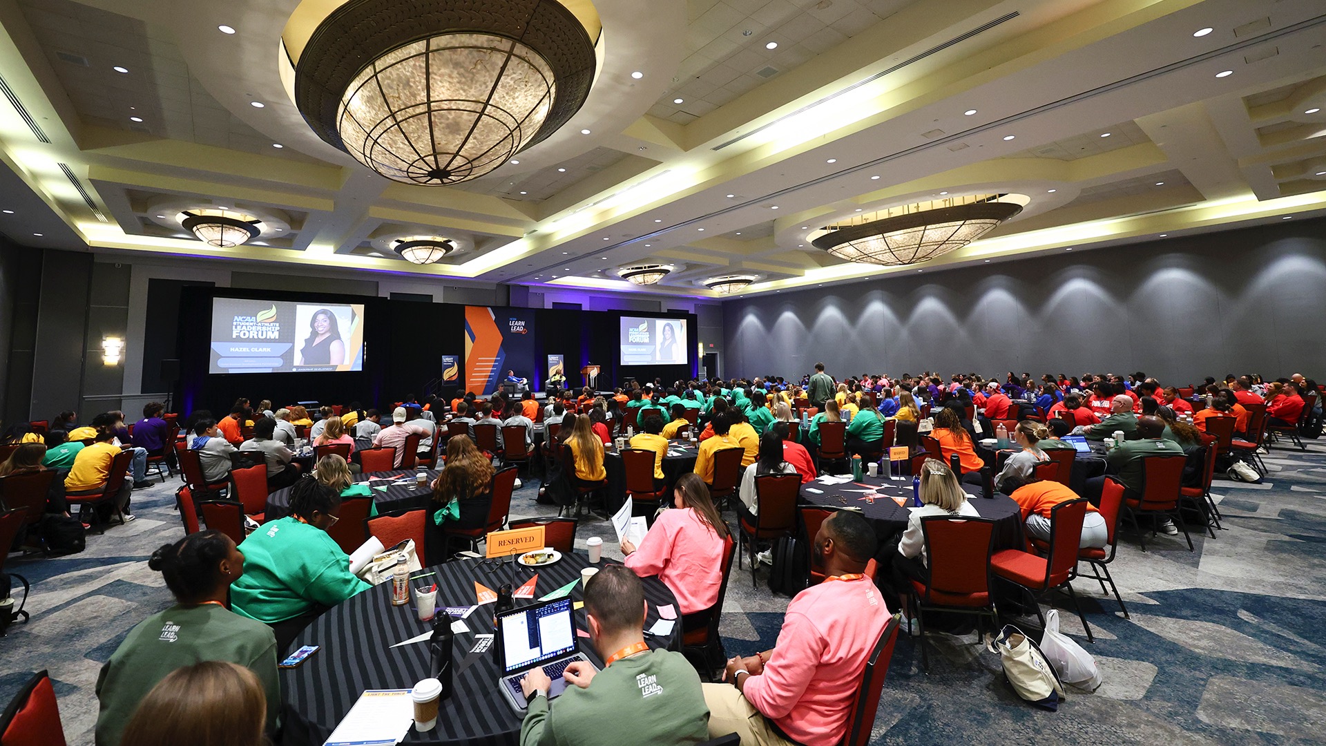 Forum inspires student-athletes to light torch of leadership