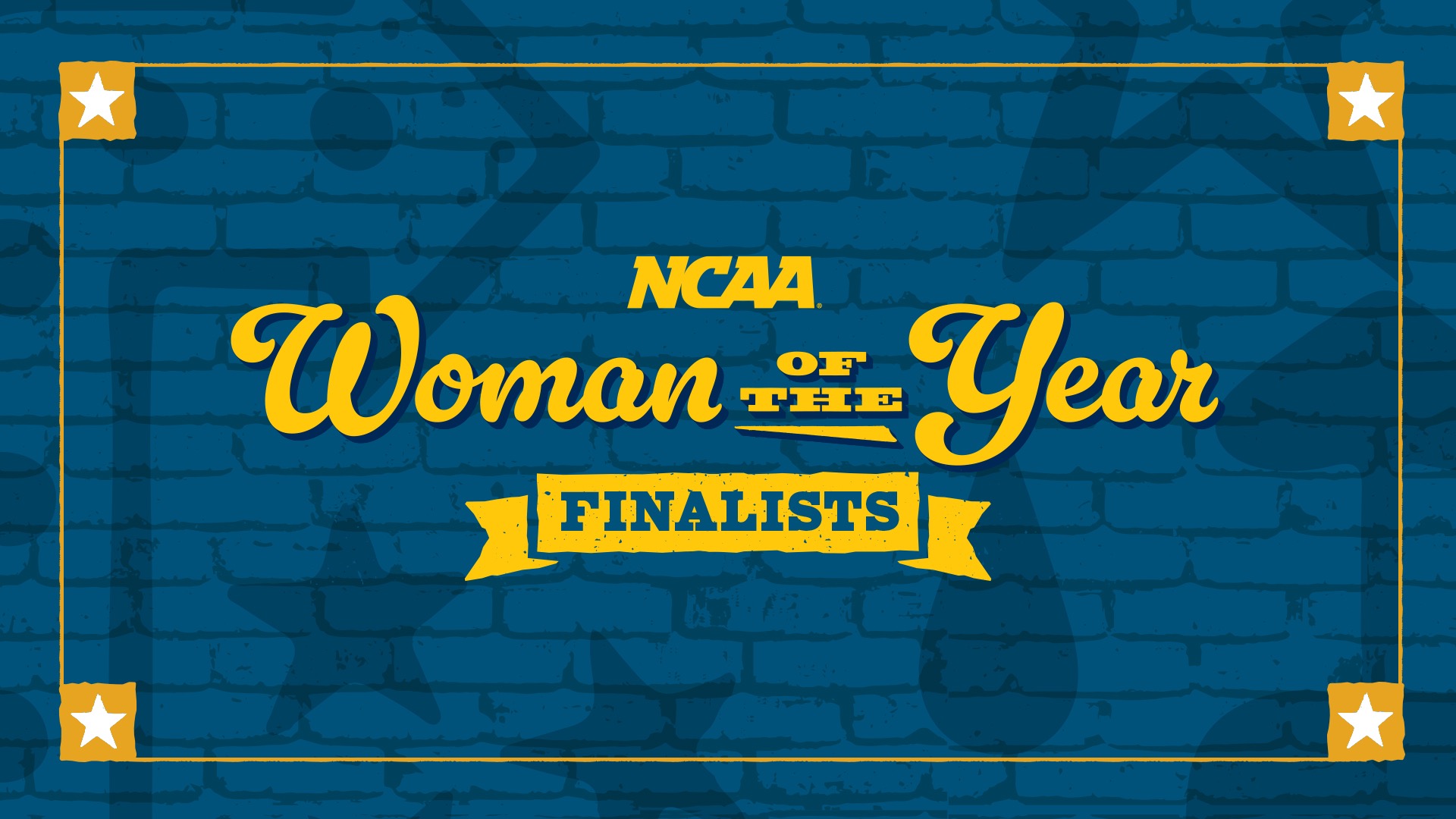 2024 NCAA Woman of the Year finalists named