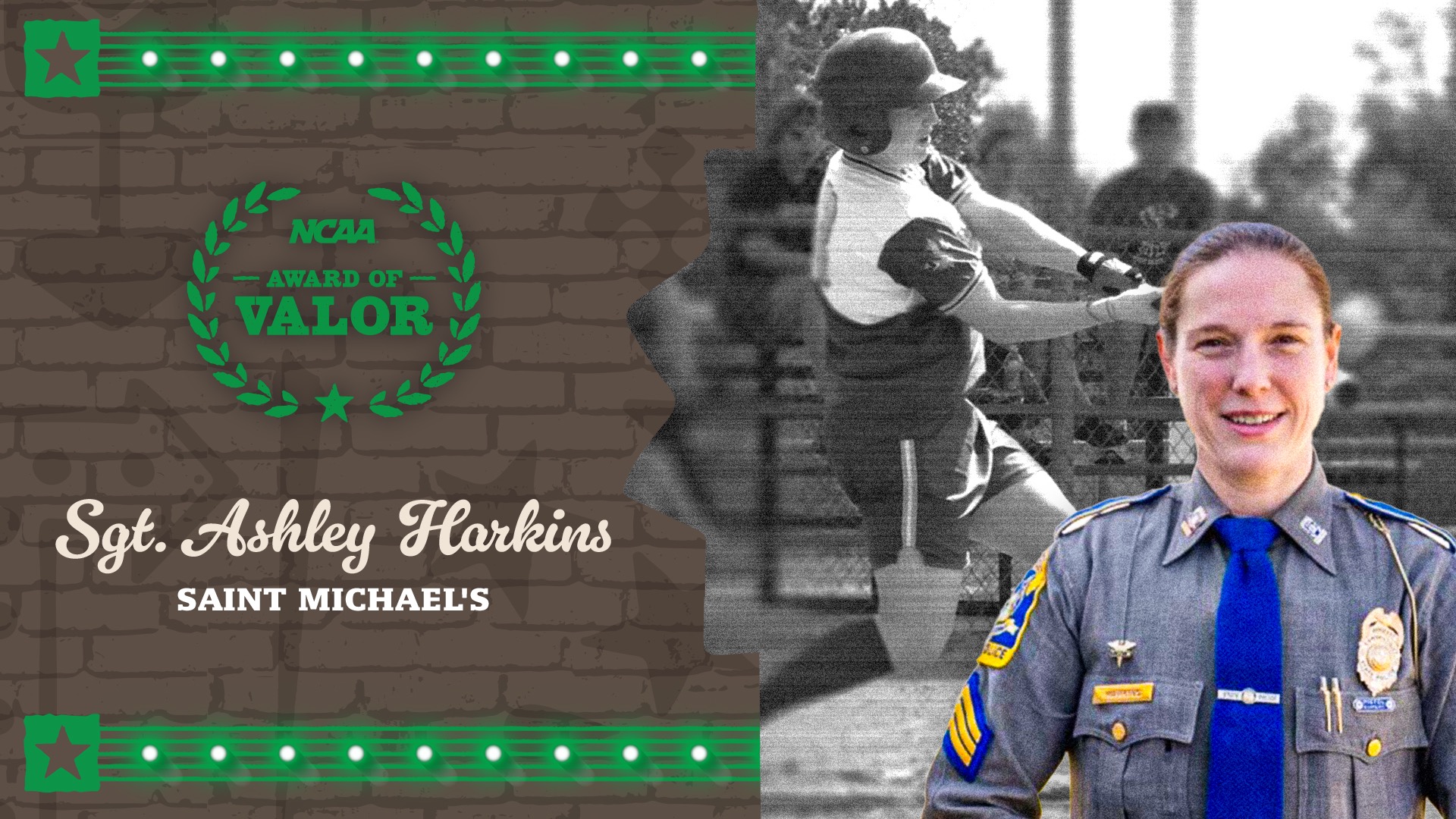Ashley Harkins courageously saves a life, wins Valor Award