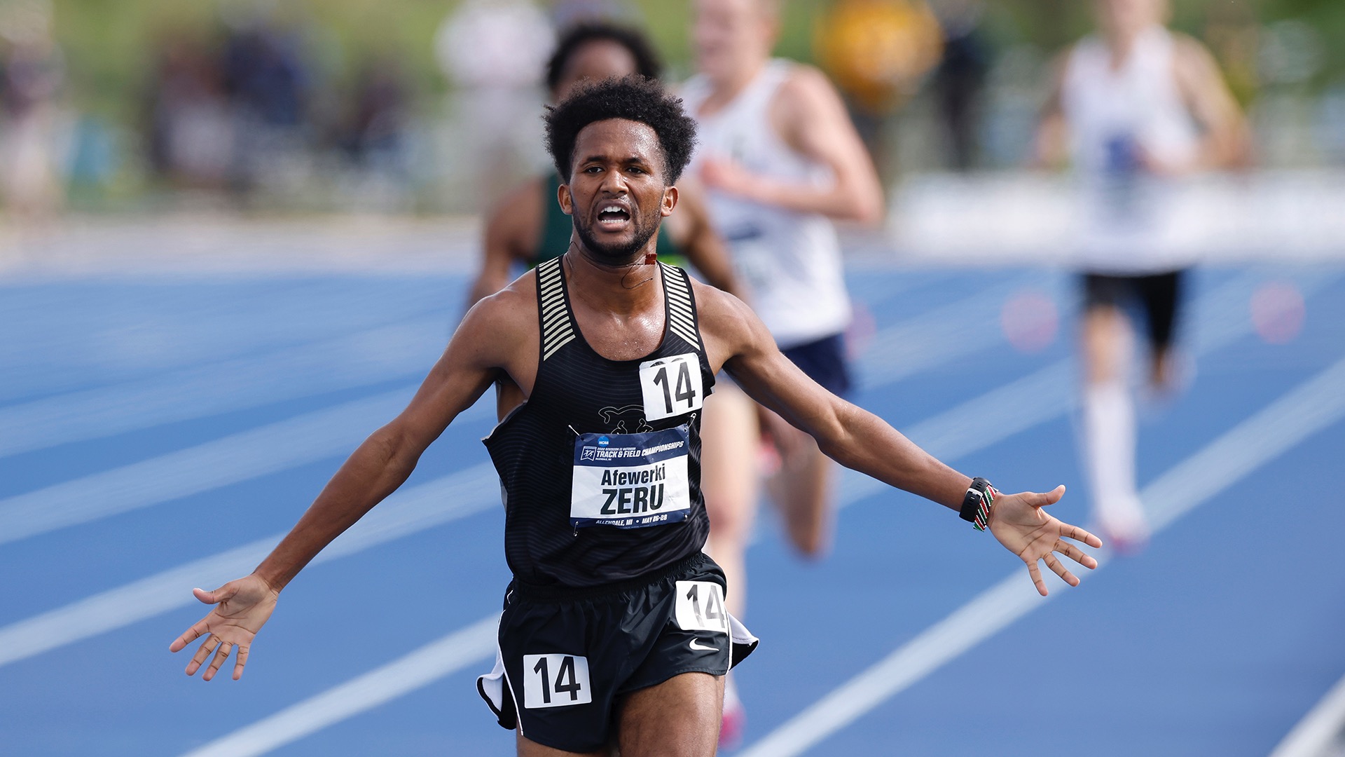 From refugee camp to college graduate and national champion, meet Afewerki Zeru