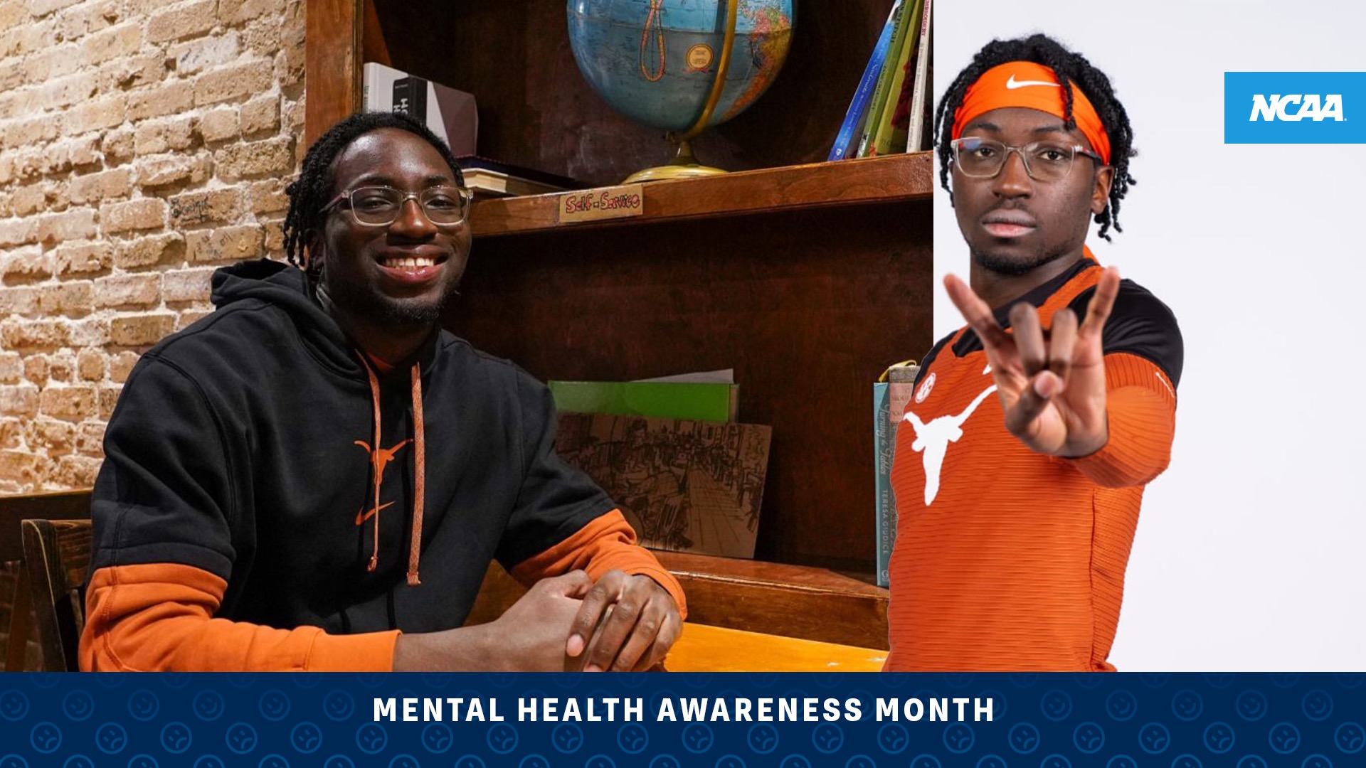 Texas track athlete Osawese Agbonkonkon’s sci-fi novel addresses mental health challenges