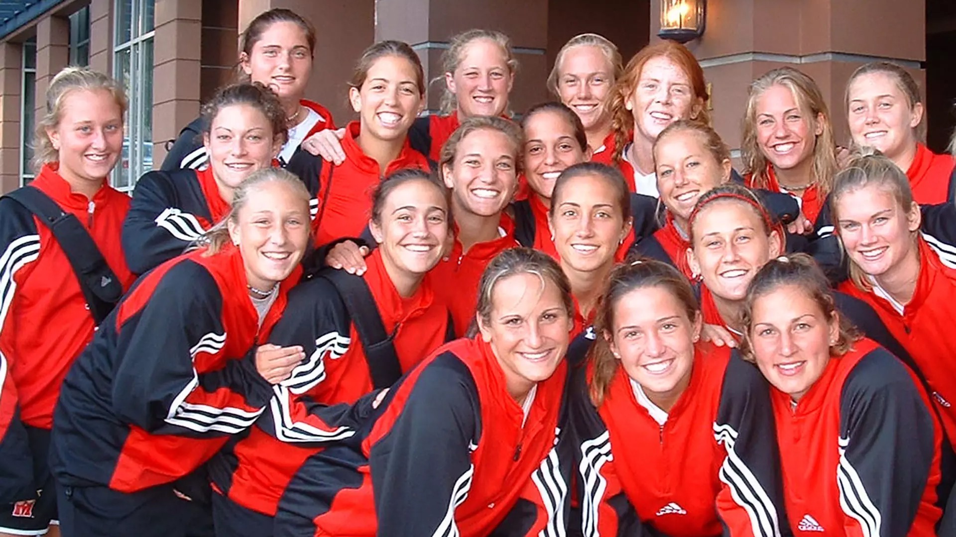 Audra Poulin with the 2023 Maryland women's soccer team