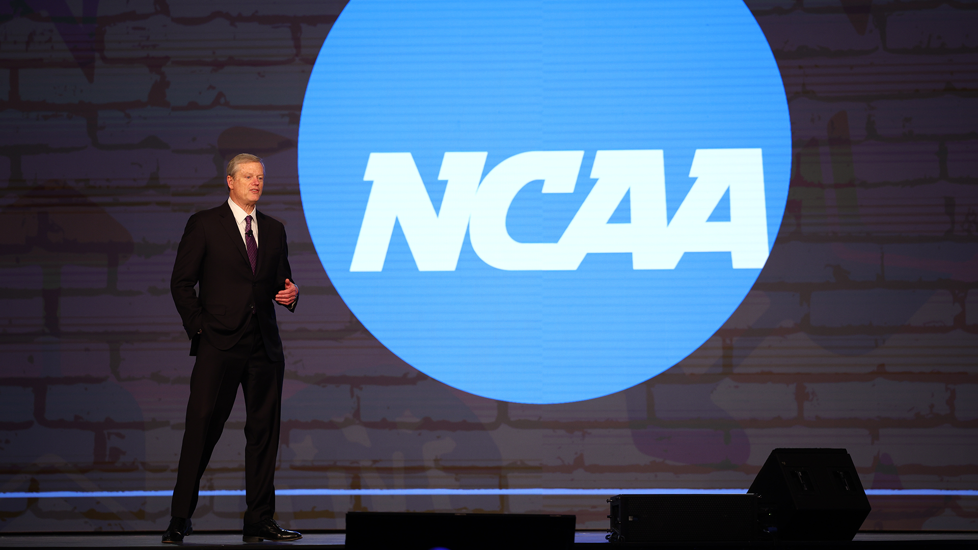NCAA President Charlie Baker highlights modernization and growth in 2025 State of College Sports address