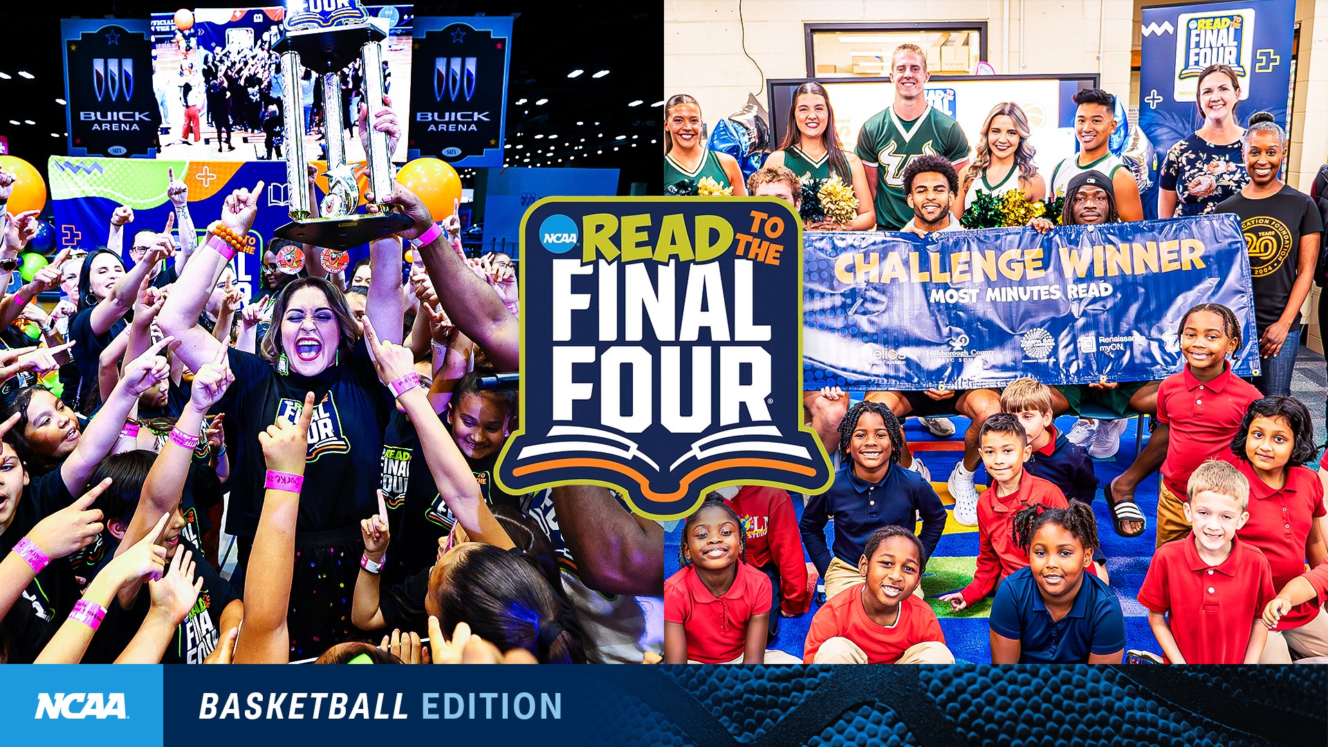 Read to the Final Four inspires young readers in San Antonio and Tampa