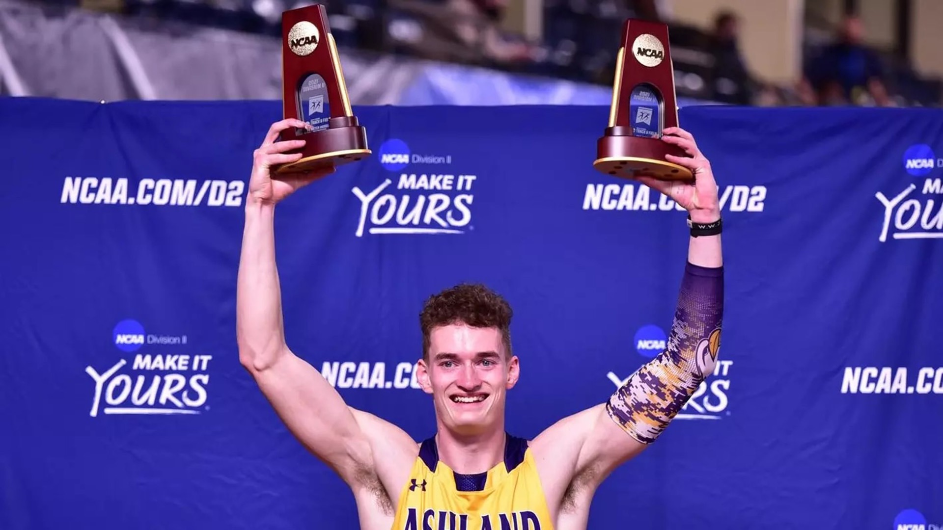 Bassitt dominated in his time as an Eagle, earning four U.S. Track and Field and Cross Country Coaches Association Division II Track Athlete of the Year awards. 