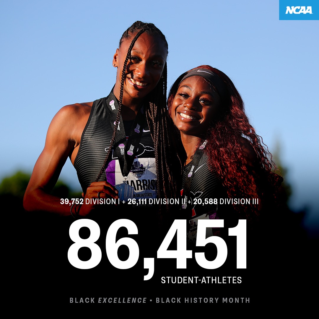 Black Excellence: 86,451 Student-Athletes