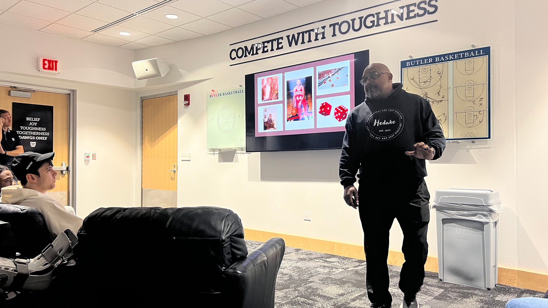 Butler sports teams hear firsthand about risks of betting