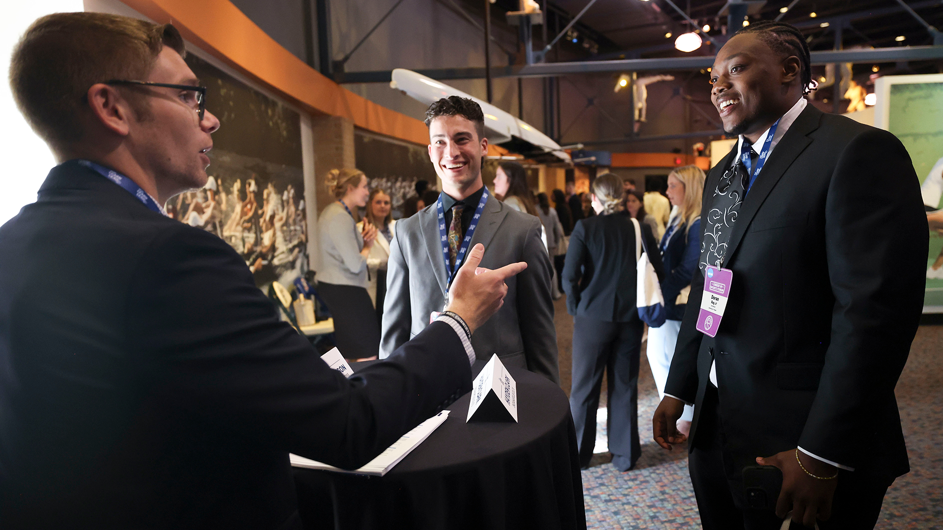 With a "Survival Guide" theme, the forum aimed to provide attendees with an experience that would help them navigate their career journey successfully. (Photo by Tyler Schank / NCAA Photos)