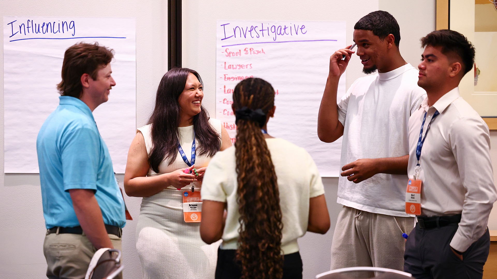 2025 CSF Participants connect in a breakout room.
