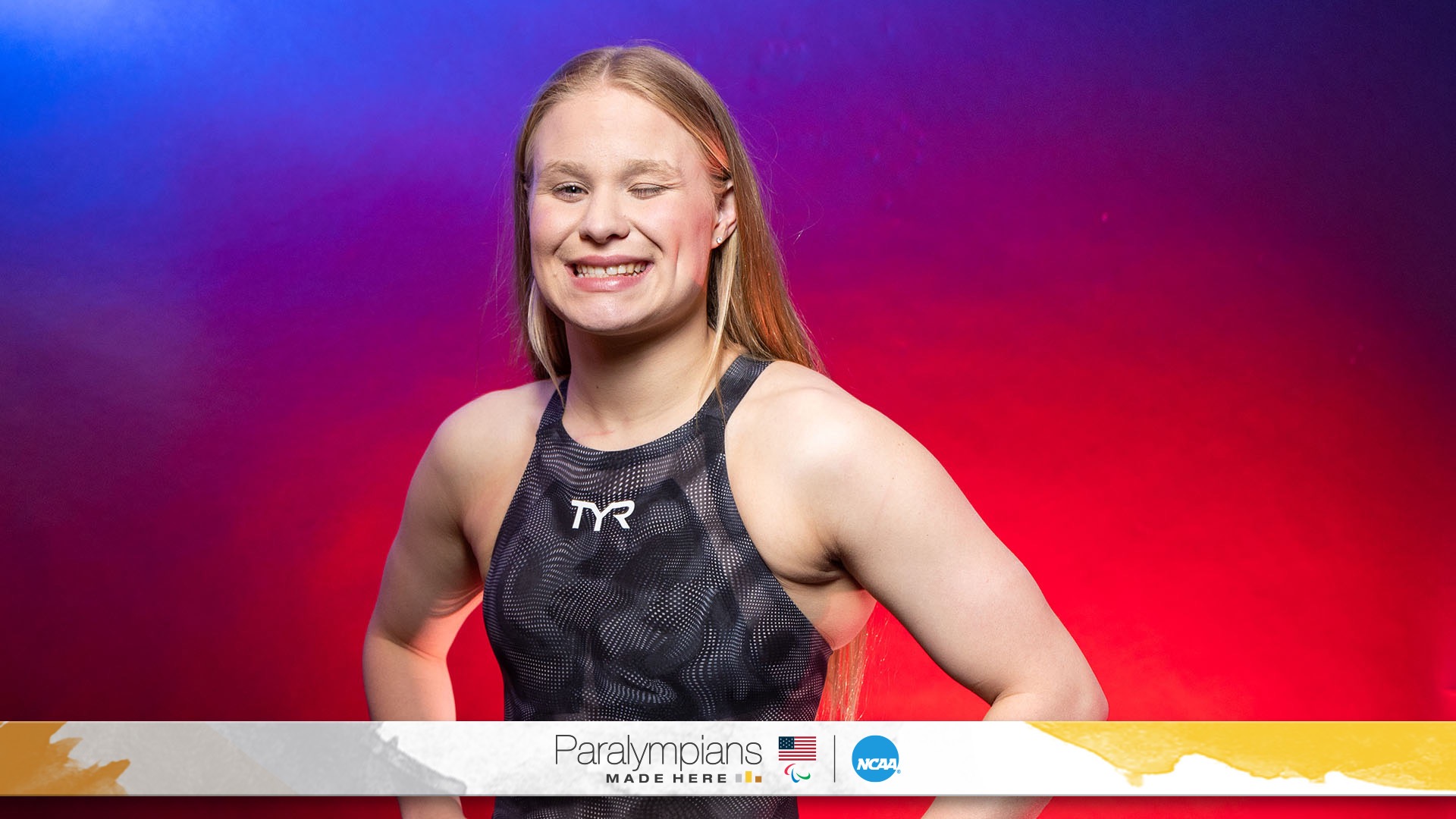 College, para swimming empowered Olivia Chambers after life-altering blindness