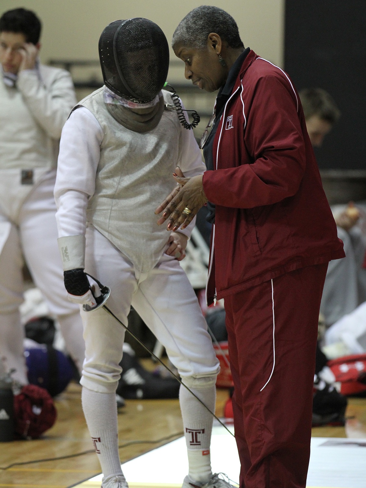 Coach Franke and Demi Antipas