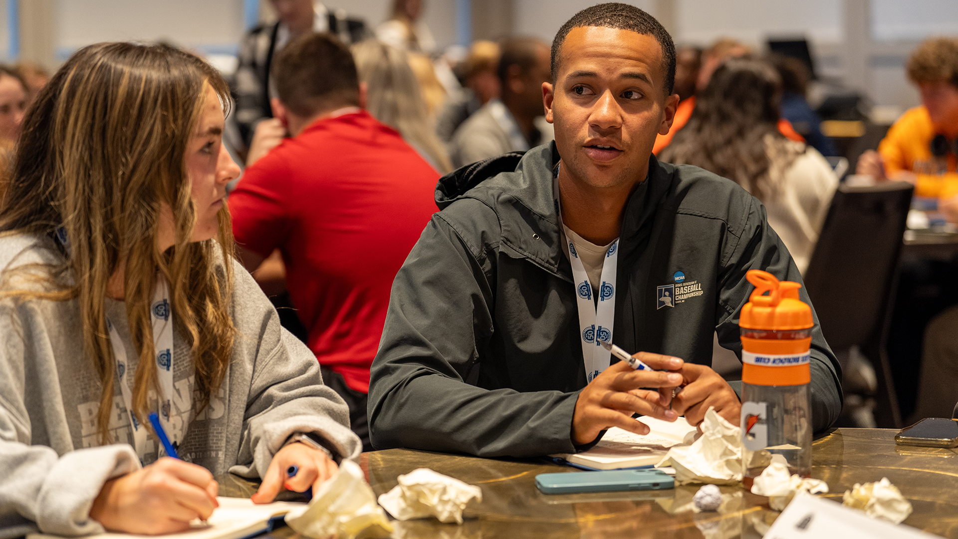 Participants at the Division II Student-Athlete Advisory Committee Super Region Convention 