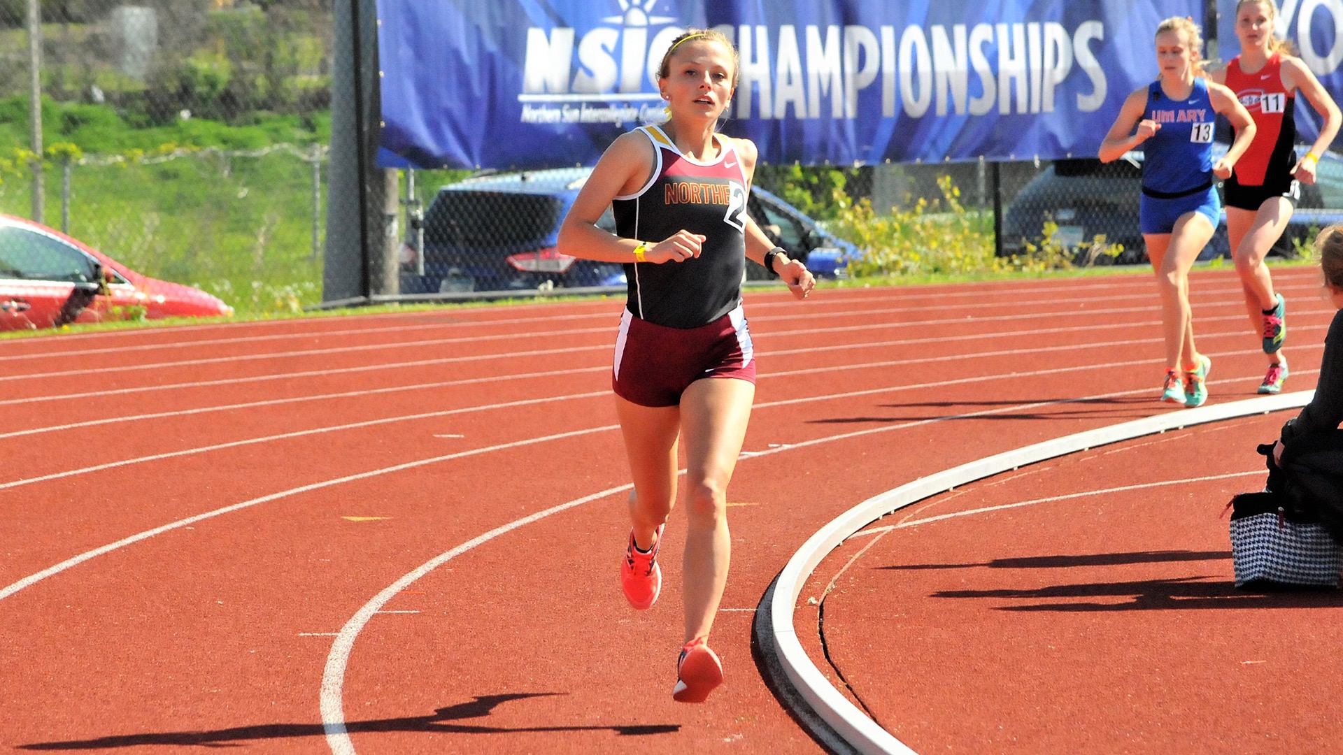 Dakotah Lindwurm participated in cross country and track and field at Northern State