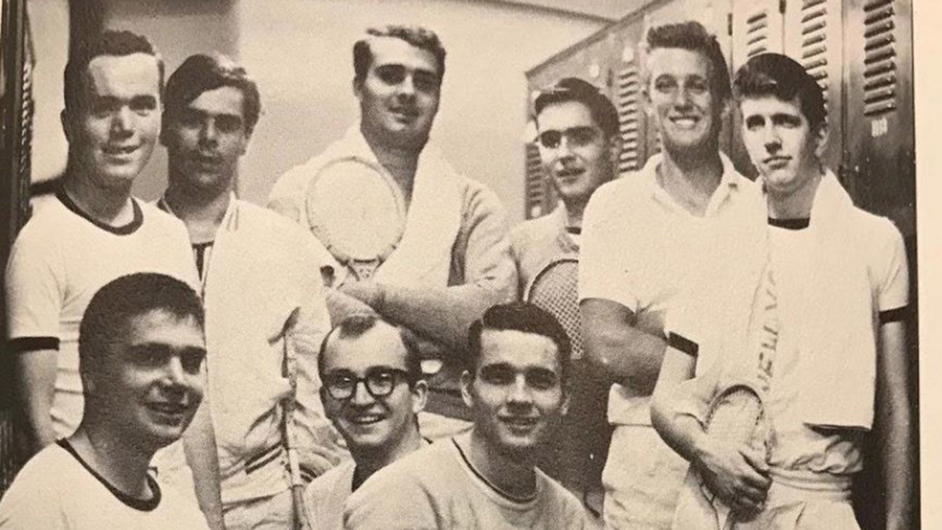 Donald Trump Fordham squash team