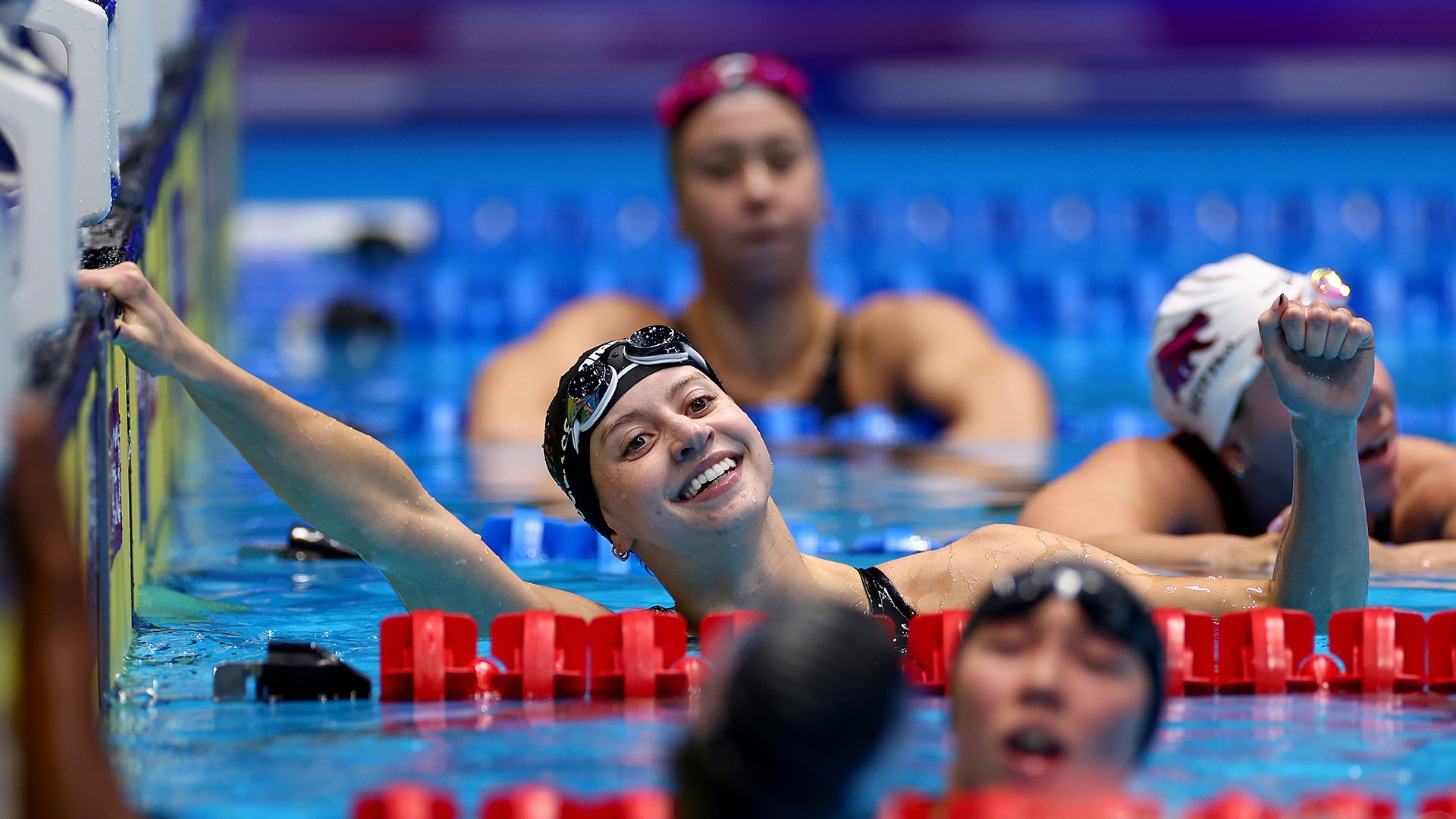 Douglass credits her teammates and coaches at Virginia for her success internationally.