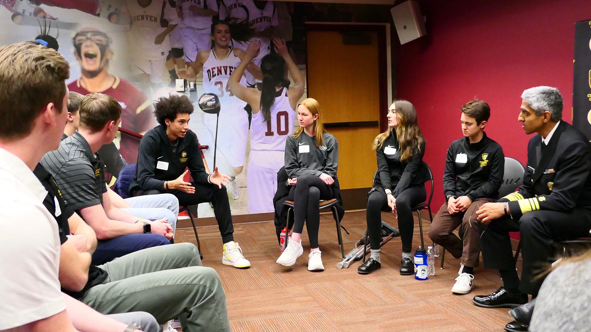 U.S. surgeon general emphasizes treatment and prevention to NCAA Mental Health Advisory Group