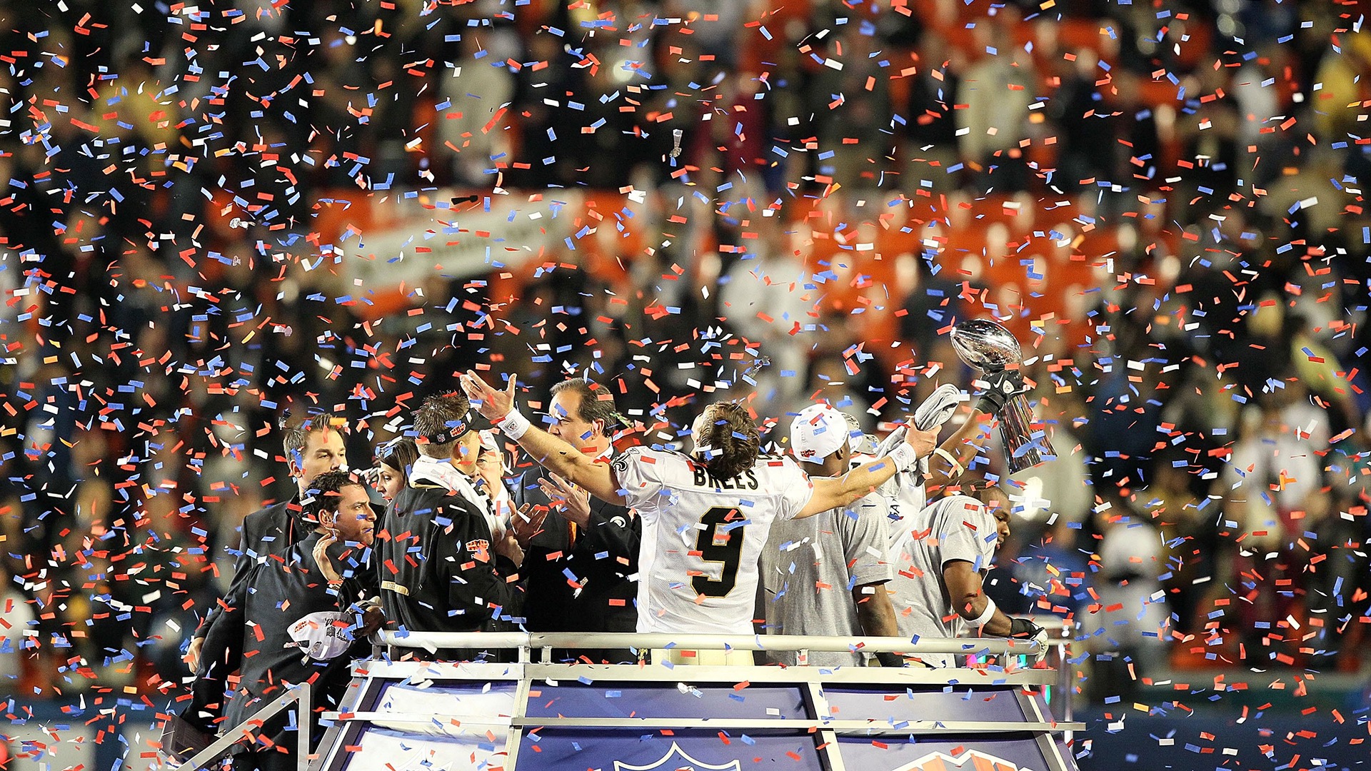Since its founding in 2003 by Drew Brees and his wife, Brittany, the Brees Dream Foundation has contributed more than $50 million to charitable causes. (Photo by Jed Jacobsohn / Getty Images)