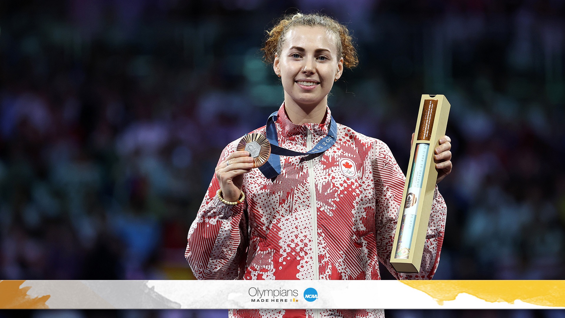 Canadian bronze medalist Eleanor Harvey rewrites her story