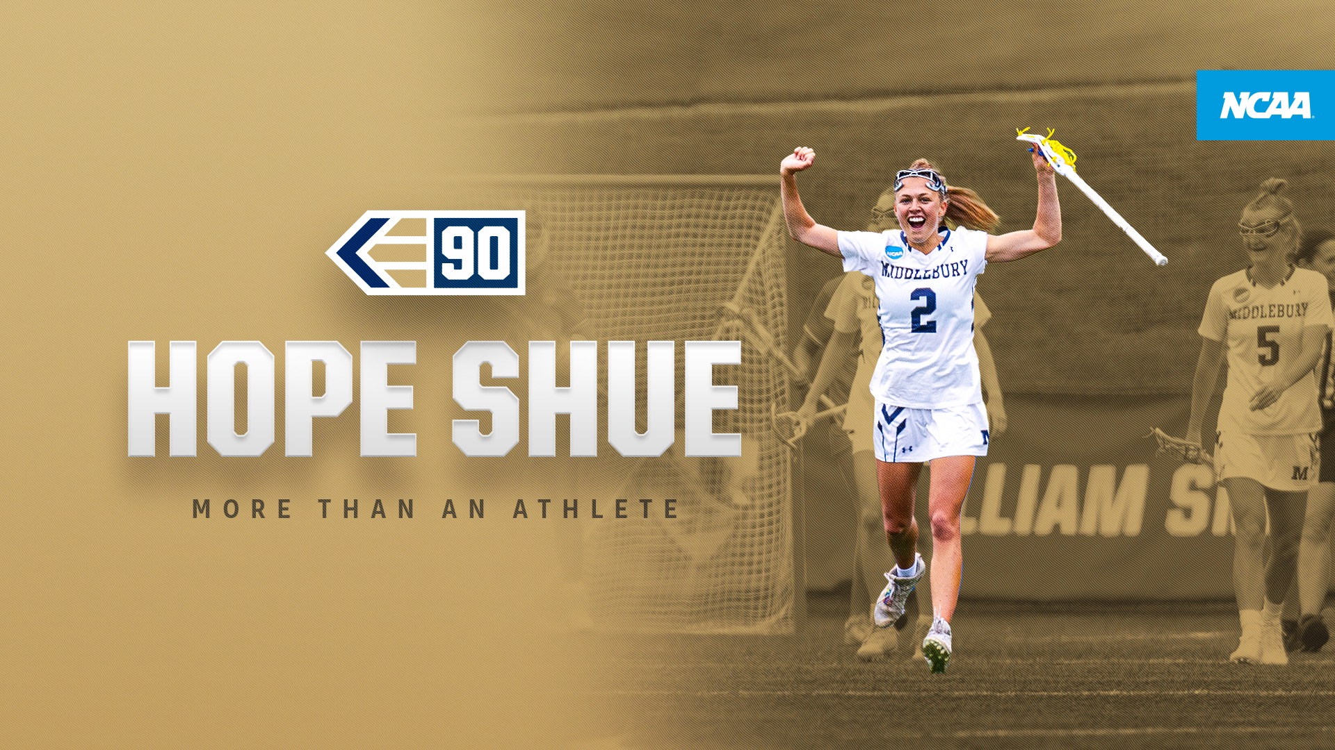 How Middlebury’s Hope Shue became the most decorated player in DIII women's lacrosse