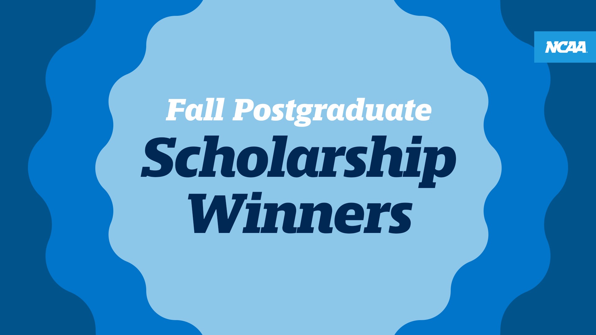 NCAA announces 42 fall awardees for 2024-25 Postgraduate Scholarship program