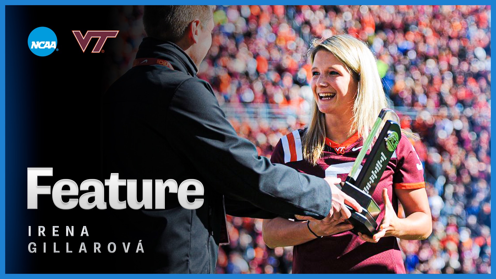 Why Irena Gillarová, former Virginia Tech javelin thrower, would choose a U.S. education over an Olympic medal