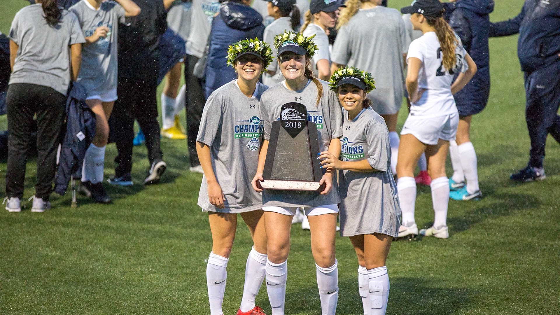 Gabbie Ewing and Concordia won the GNAC Championship