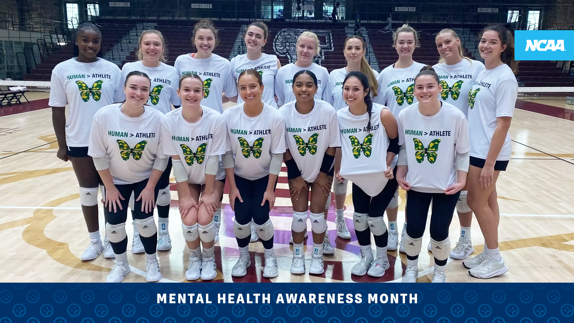 George Mason Volleyball’s Ewelina Gacek Champions Mental Health on and off the Court