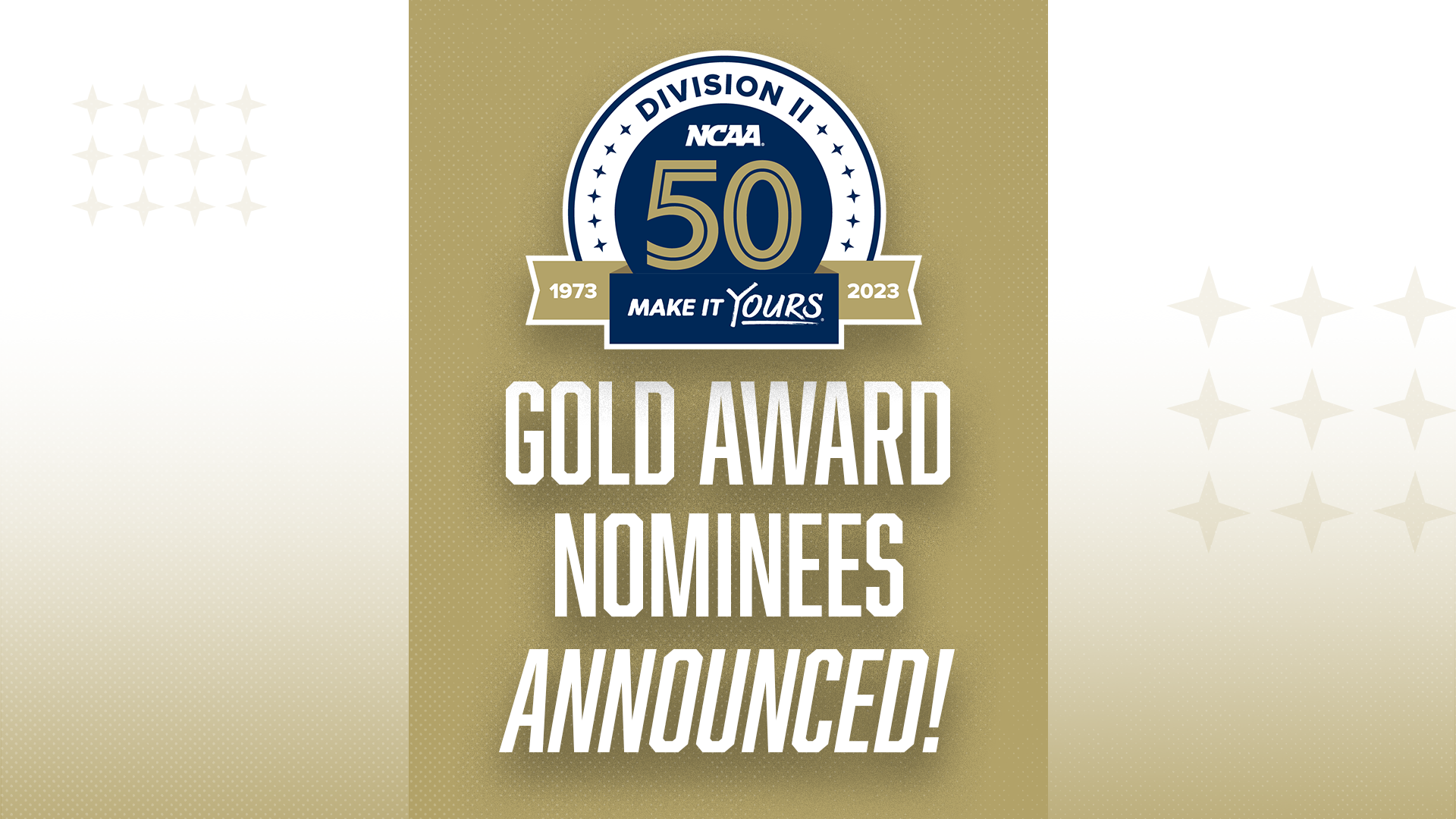 Division II releases nominations for 50th Anniversary Gold Award