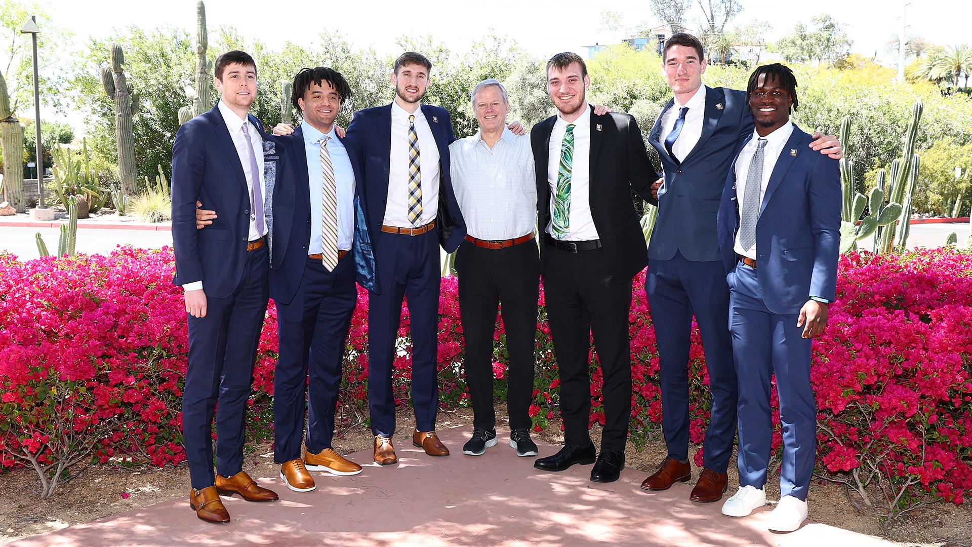 Student-Athlete Engagement Group members get behind-the-scenes look at Final Fours