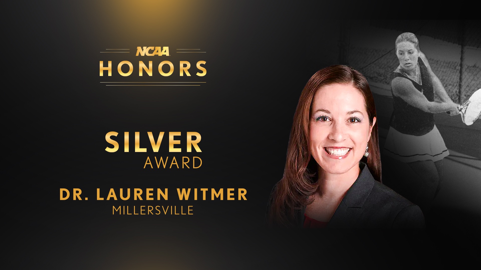 Carrying Millersville forward: Dr. Lauren Witmer named NCAA Silver Anniversary Award winner