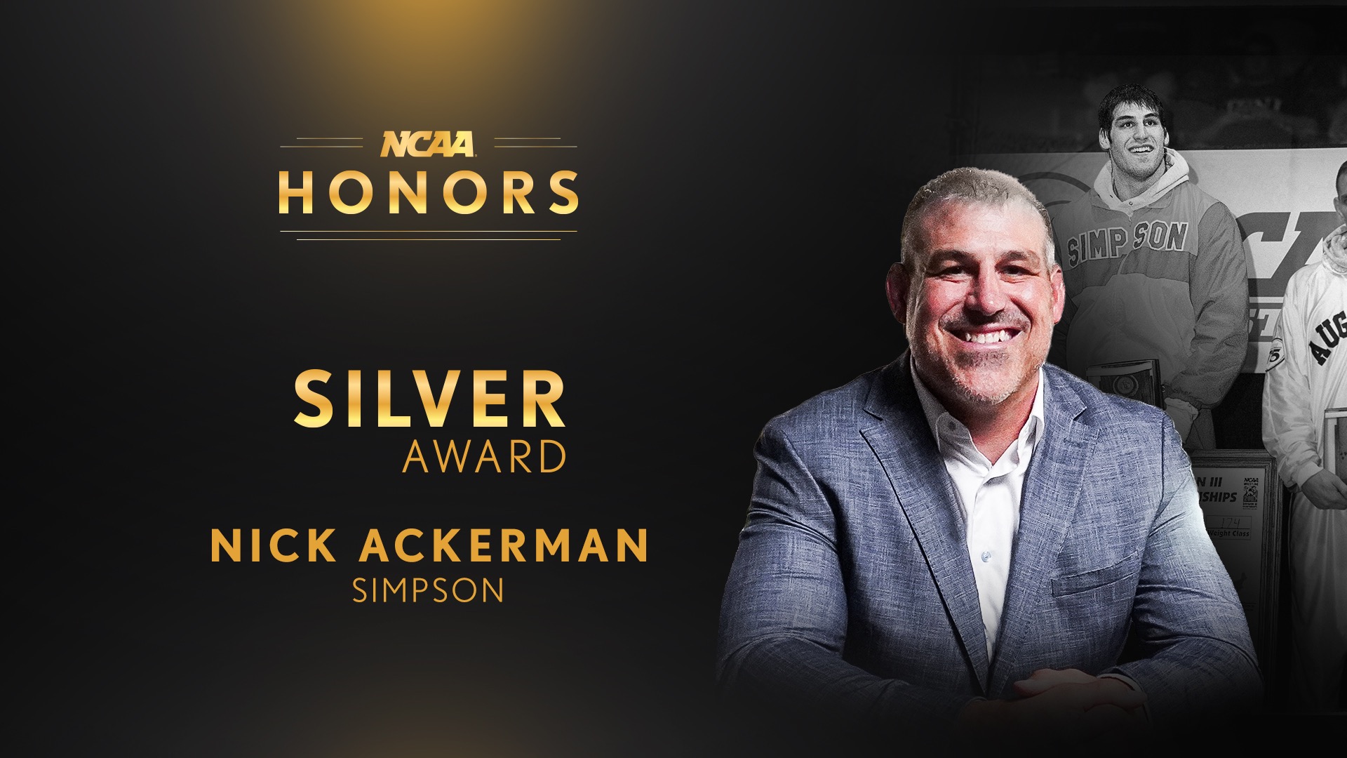 Nick Ackerman earns 2026 NCAA Silver Anniversary Award for historic wrestling career