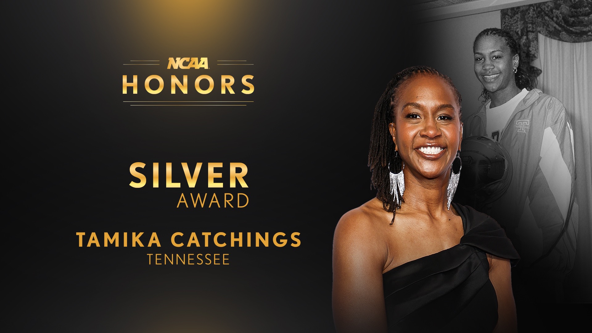 NCAA Silver Anniversary Award winner Tamika Catchings continues to represent what’s possible
