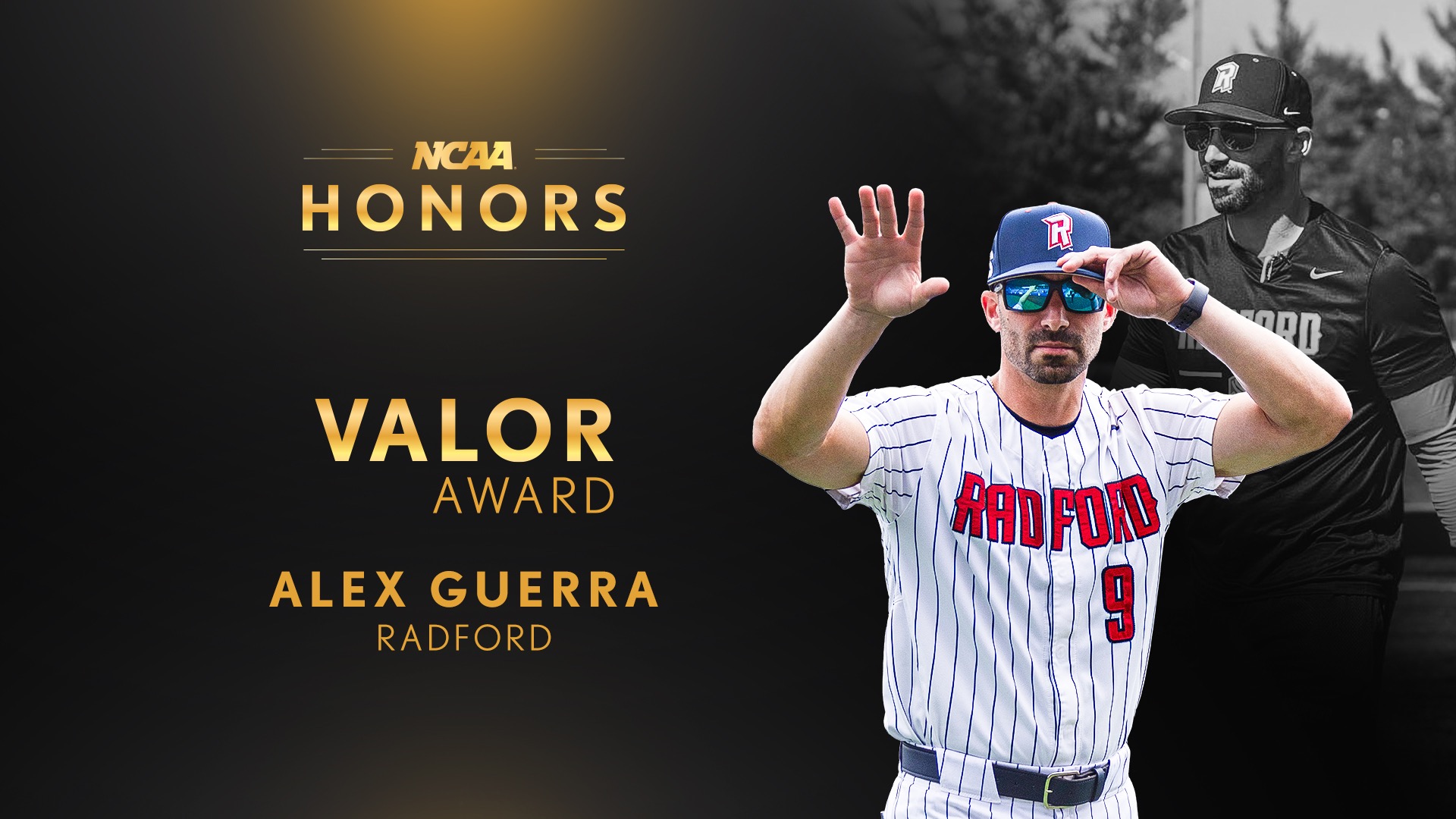 Radford alum Alex Guerra earns NCAA Award of Valor for heroic river rescue