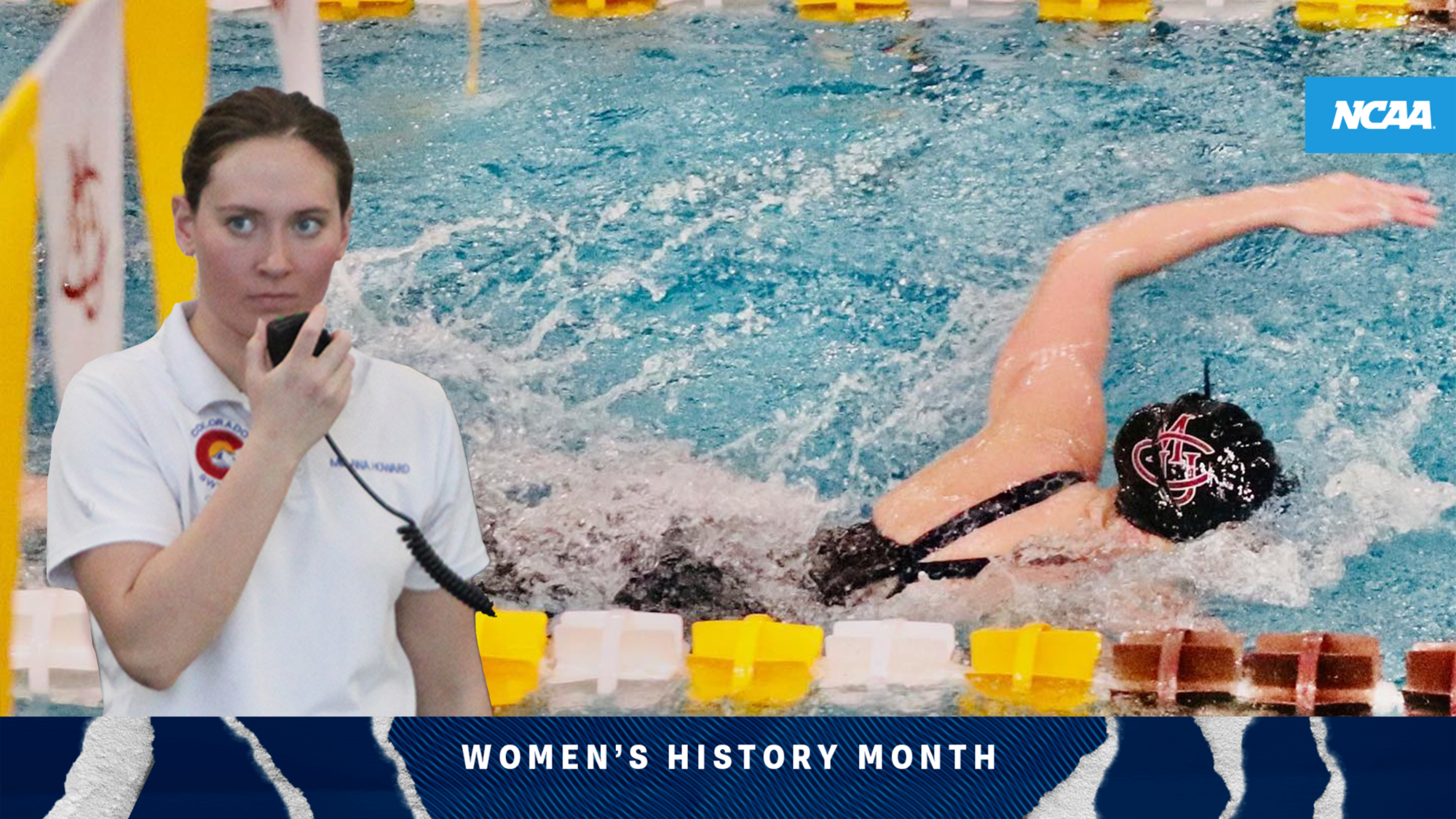 Colorado Mesa’s Melaina Howard uses officiating experience to enhance swimming career
