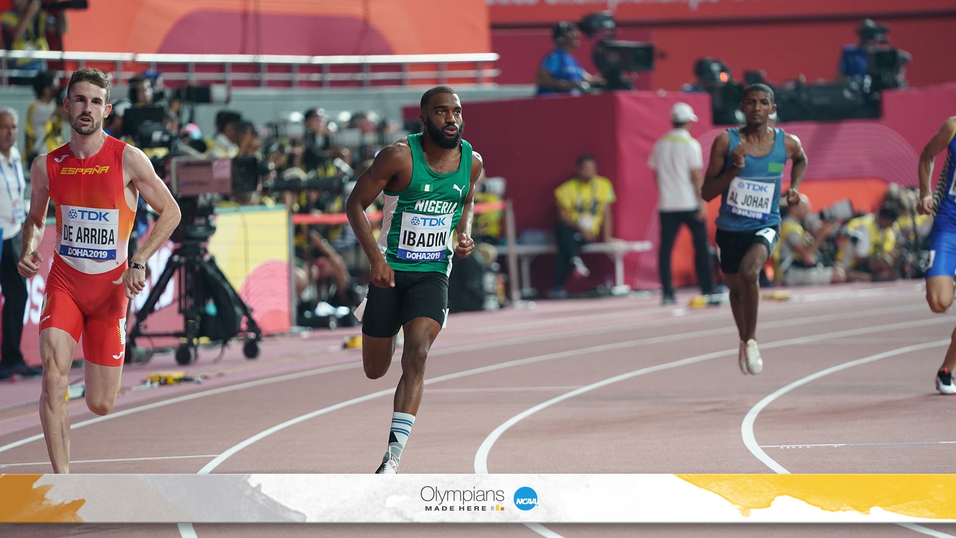 Nigeria’s Edose Ibadin spoke his Olympic career into existence