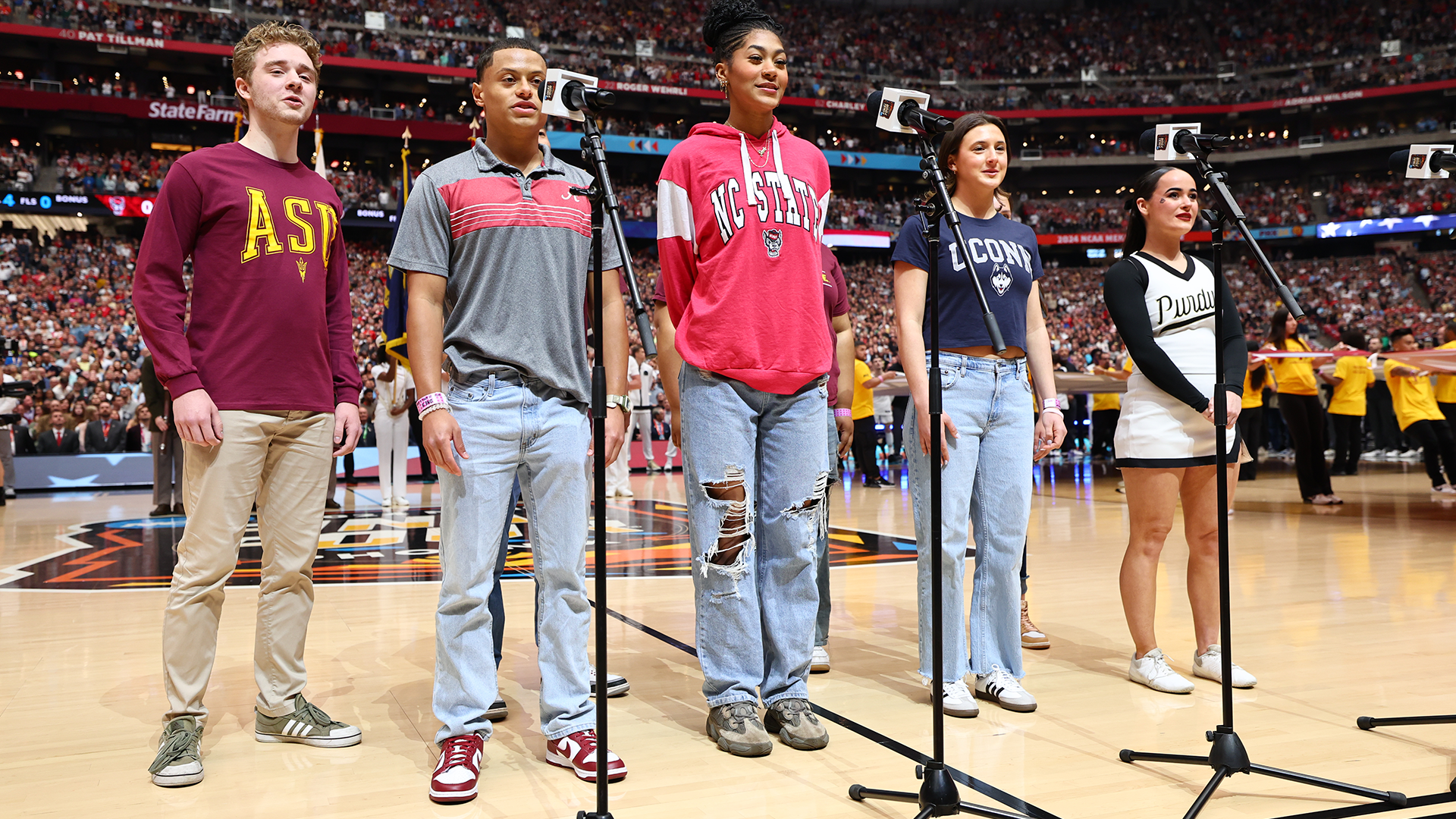 Meet the national anthem singers at the Men’s and Women’s Final Fours