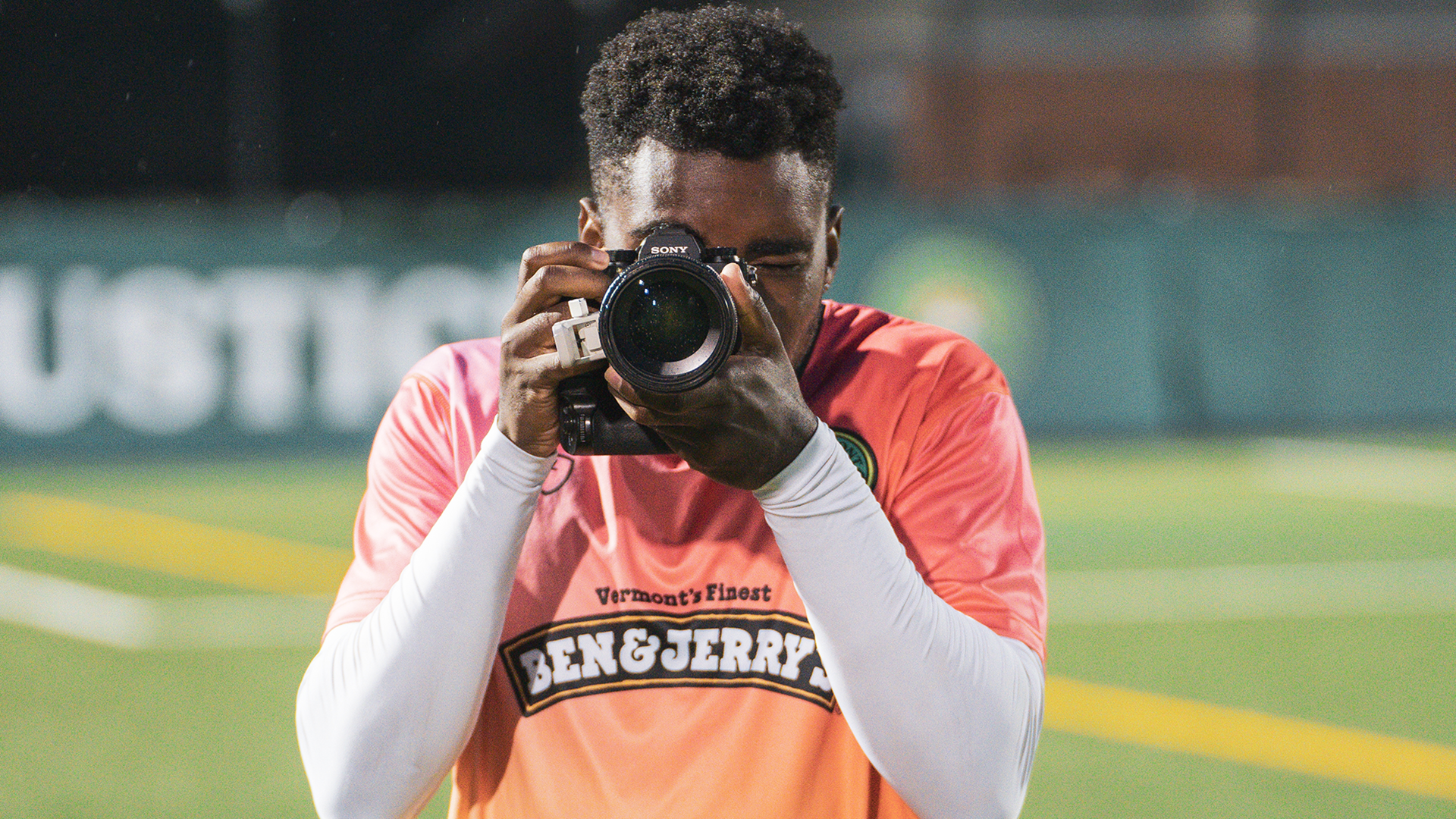 Saint-Louis developed his filming talent by making videos for various Middlebury athletics teams, as well as other local teams such as the Vermont Green FC