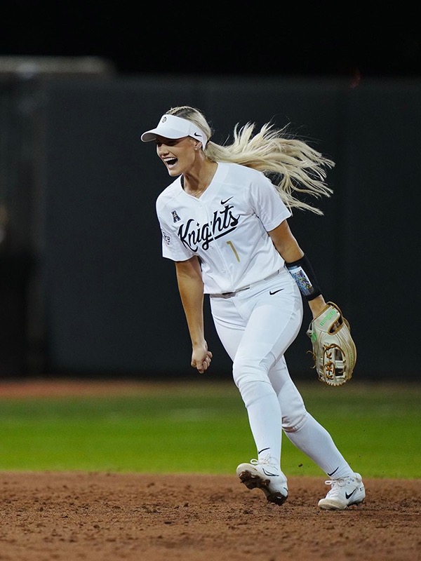 Williams said she made the best decision in transferring to UCF. Her coaches, teammates and community embraced her family.