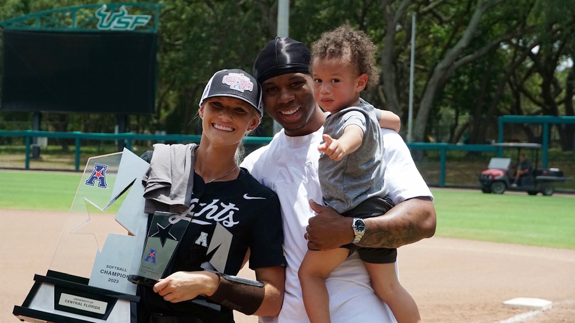 Zee and Zee Brysen watched every single game of Jasmine's softball career.
