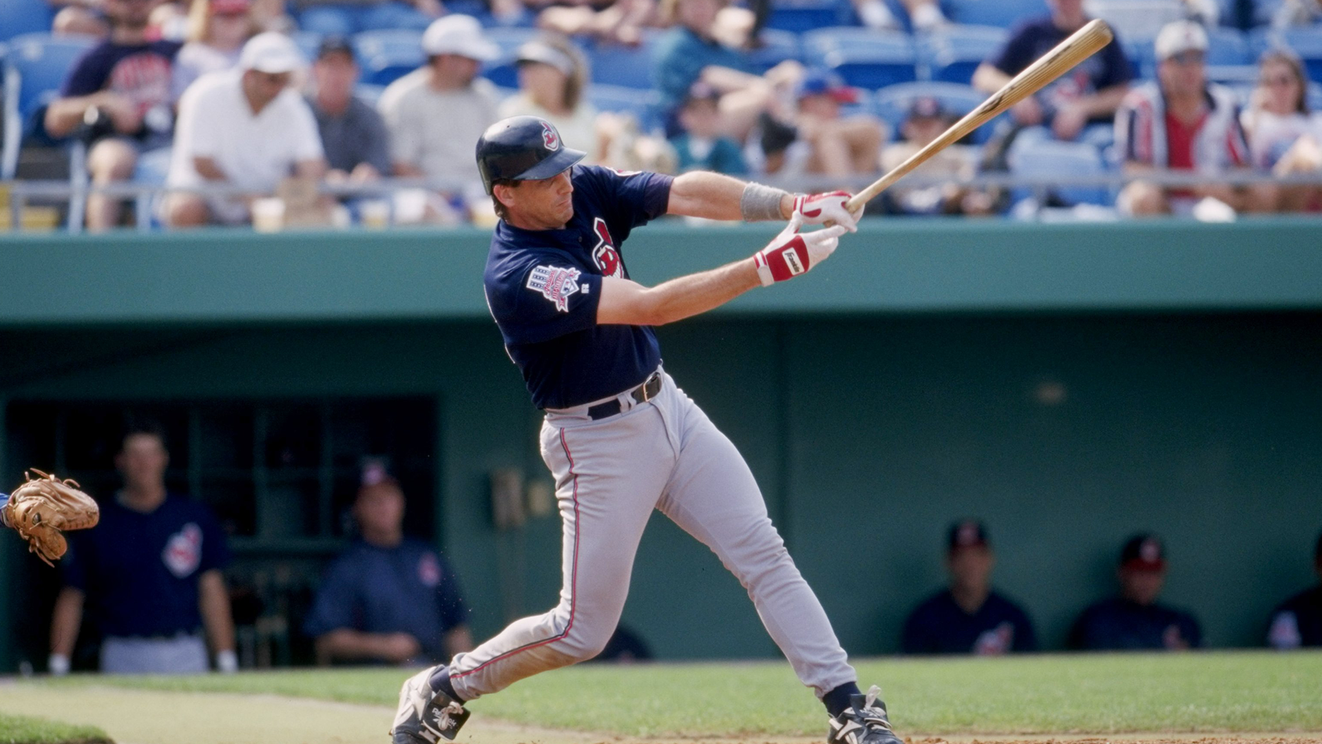 Manto, who played a decade in the majors, completed his degree at Temple through the NCAA Division I Degree Completion Program, taking one or two classes a semester while coaching. (Photo by Andy Lyons / Allsport via Getty Images)