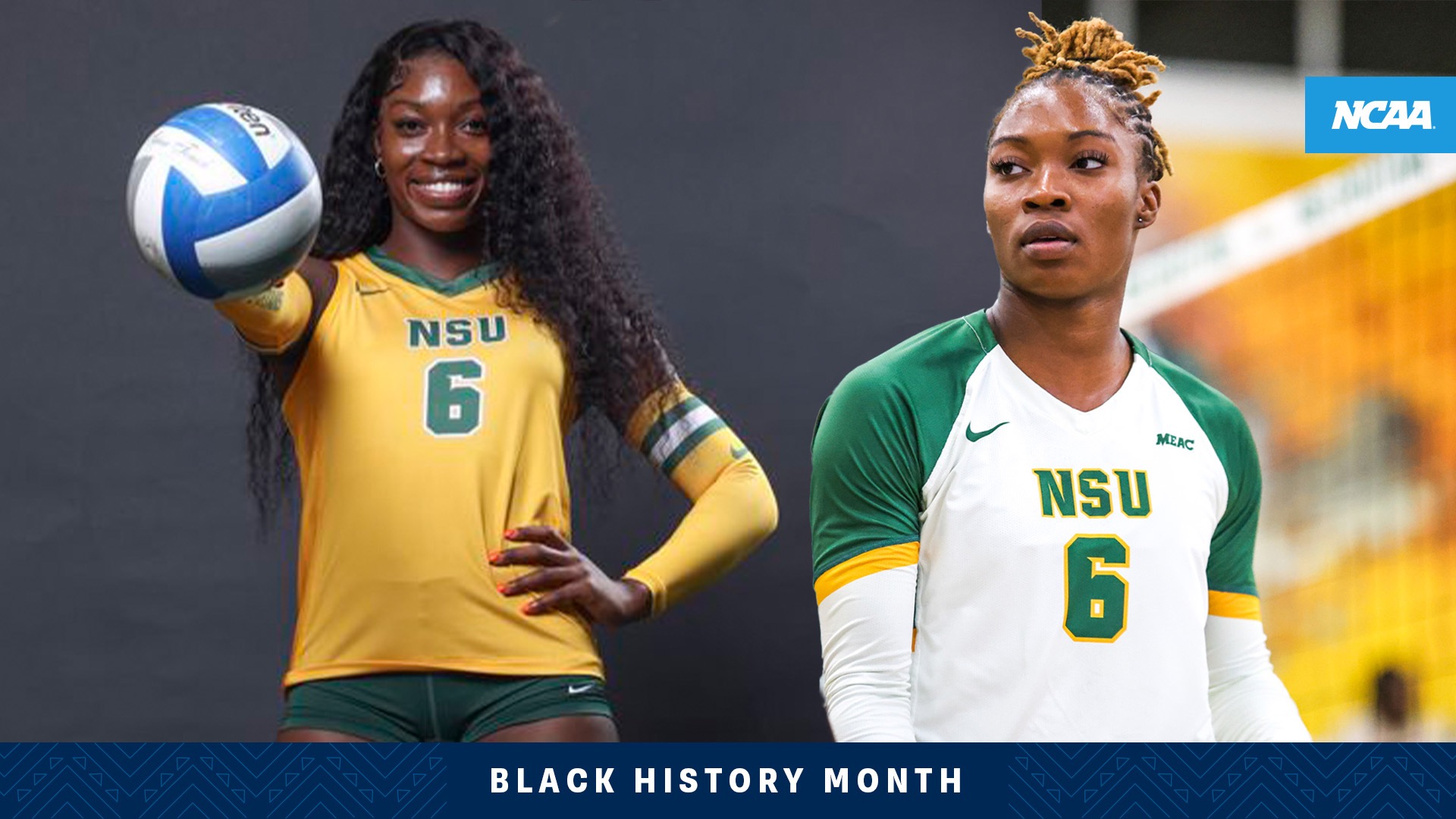 How volleyball opened the door for Norfolk State’s Adlene Jideofor
