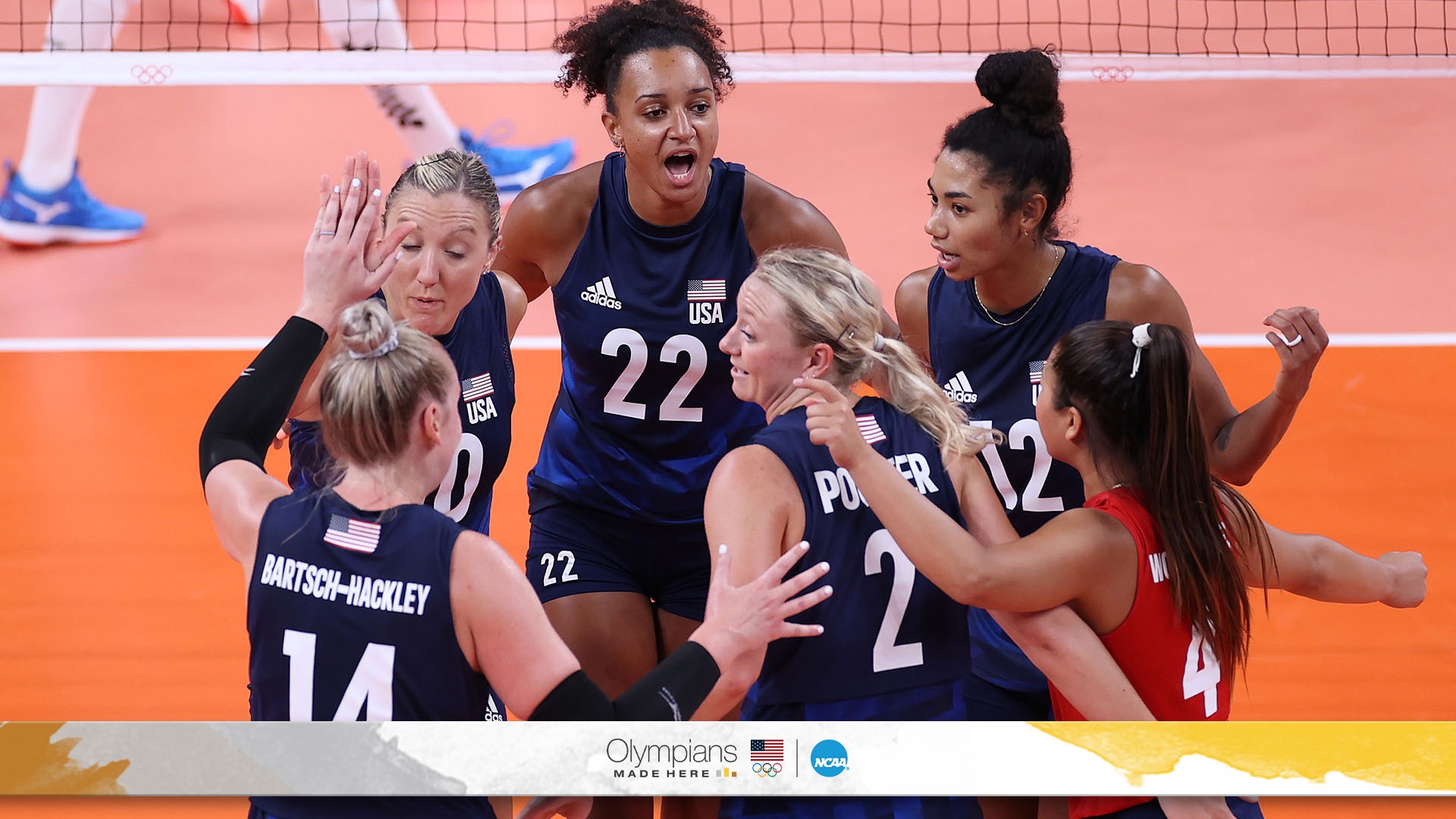 Gold medalist Jordyn Poulter looks to grow volleyball back home
