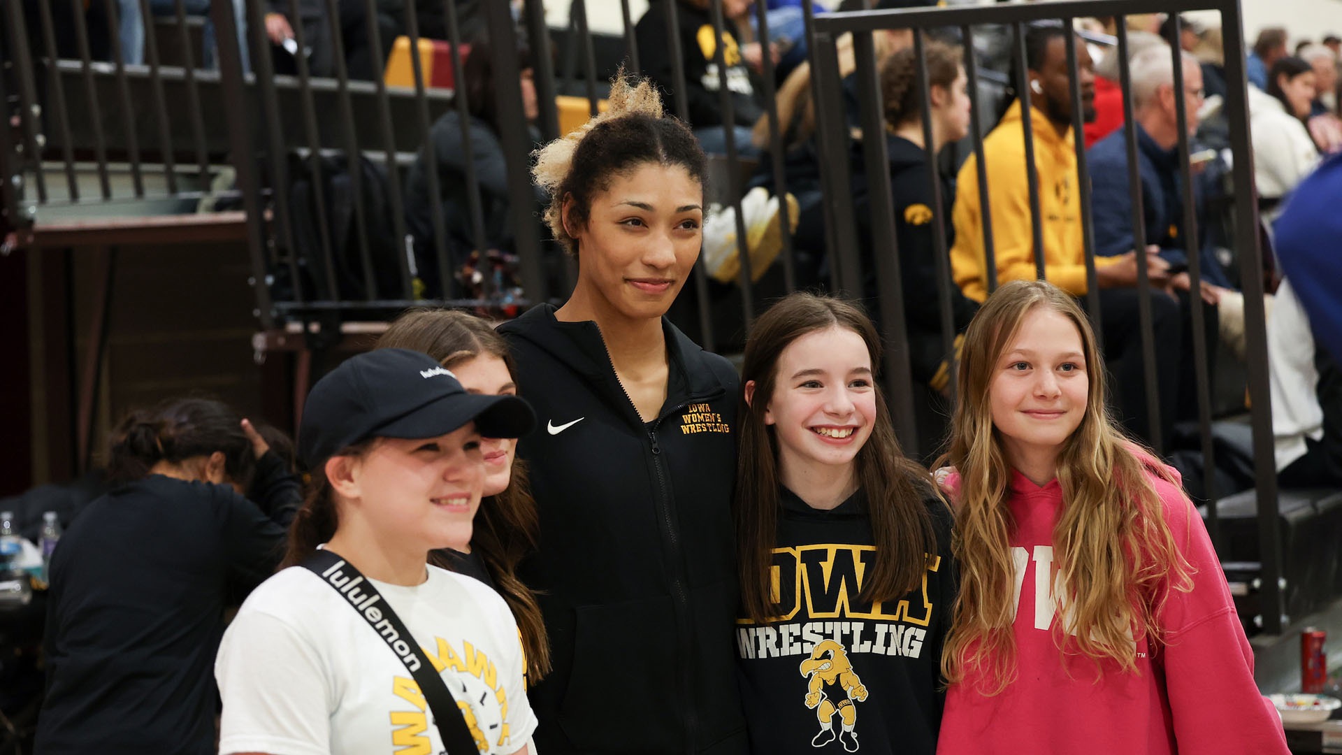 Kennedy Blades takes time to meet with every single fan who approaches her, even if there are up to 100 people lined up after her matches.