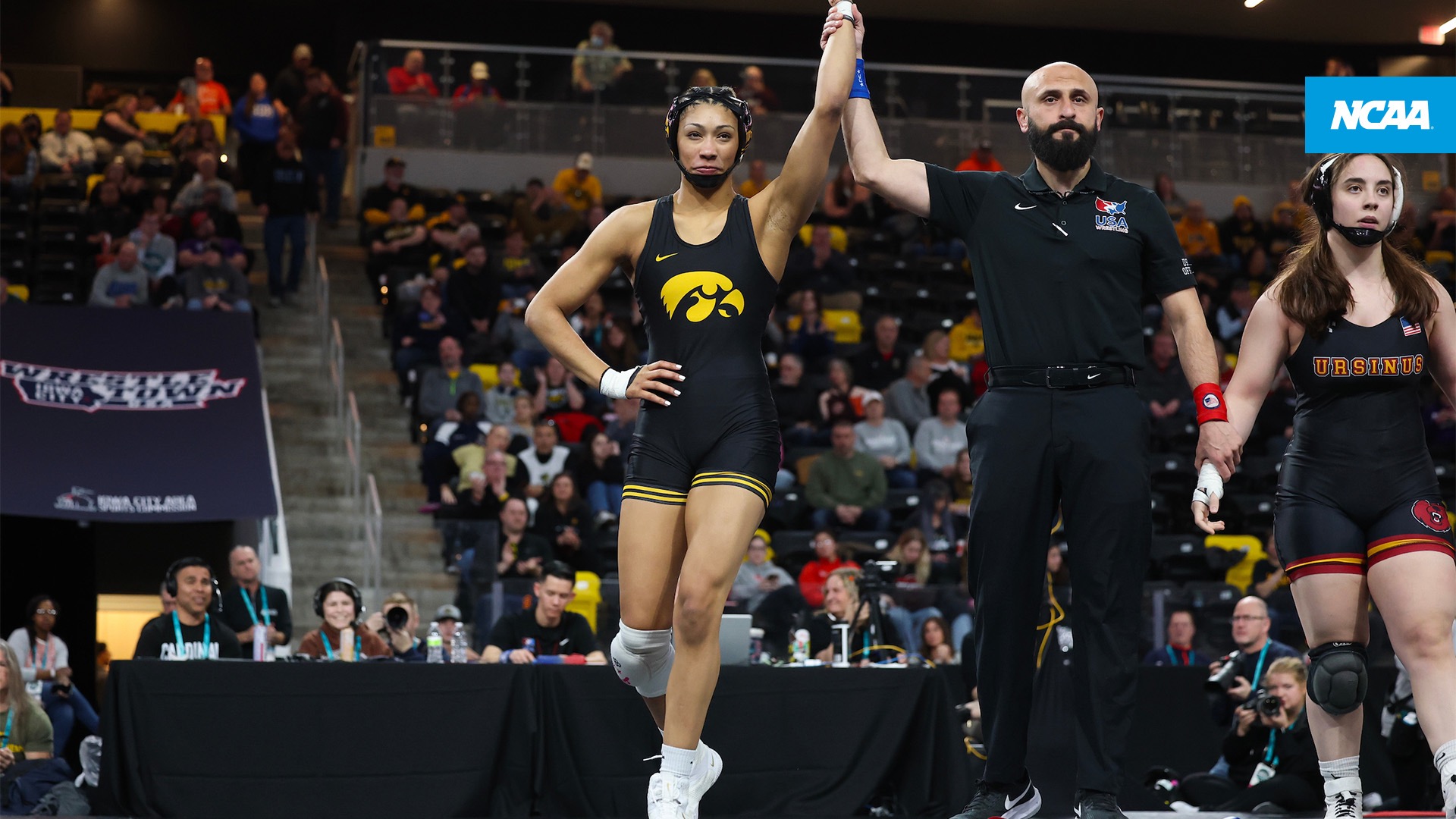 Iowa’s Kennedy Blades looks forward to chasing ‘iconic trophy’ in inaugural NCAA women’s wrestling championship