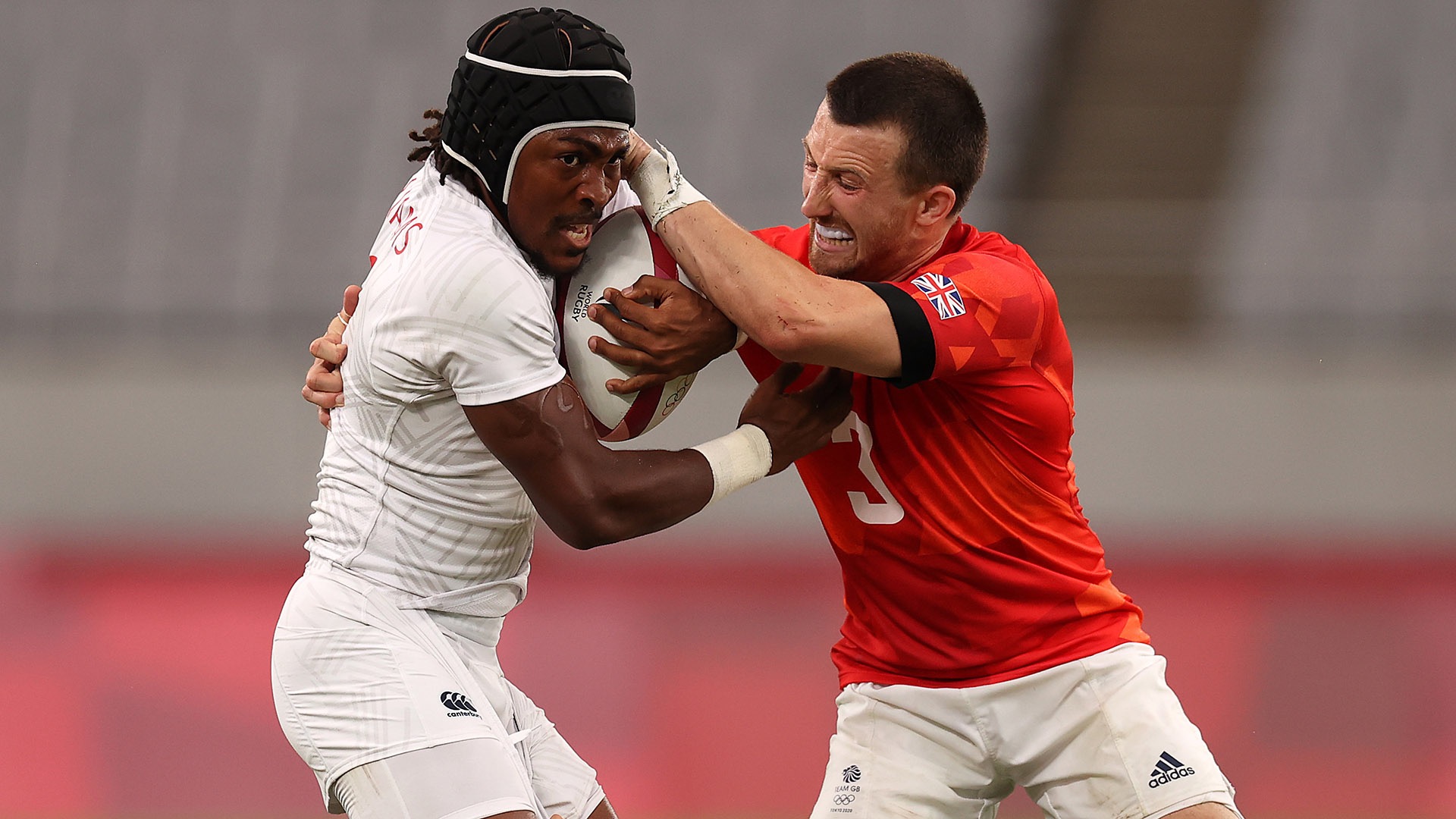Kevon Williams (left) was named team captain after leading the U.S. to a sixth-place finish at the Tokyo Games in 2021